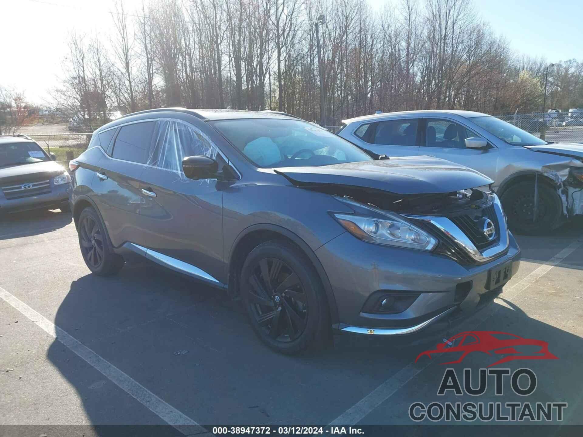 NISSAN MURANO 2017 - 5N1AZ2MH1HN159481