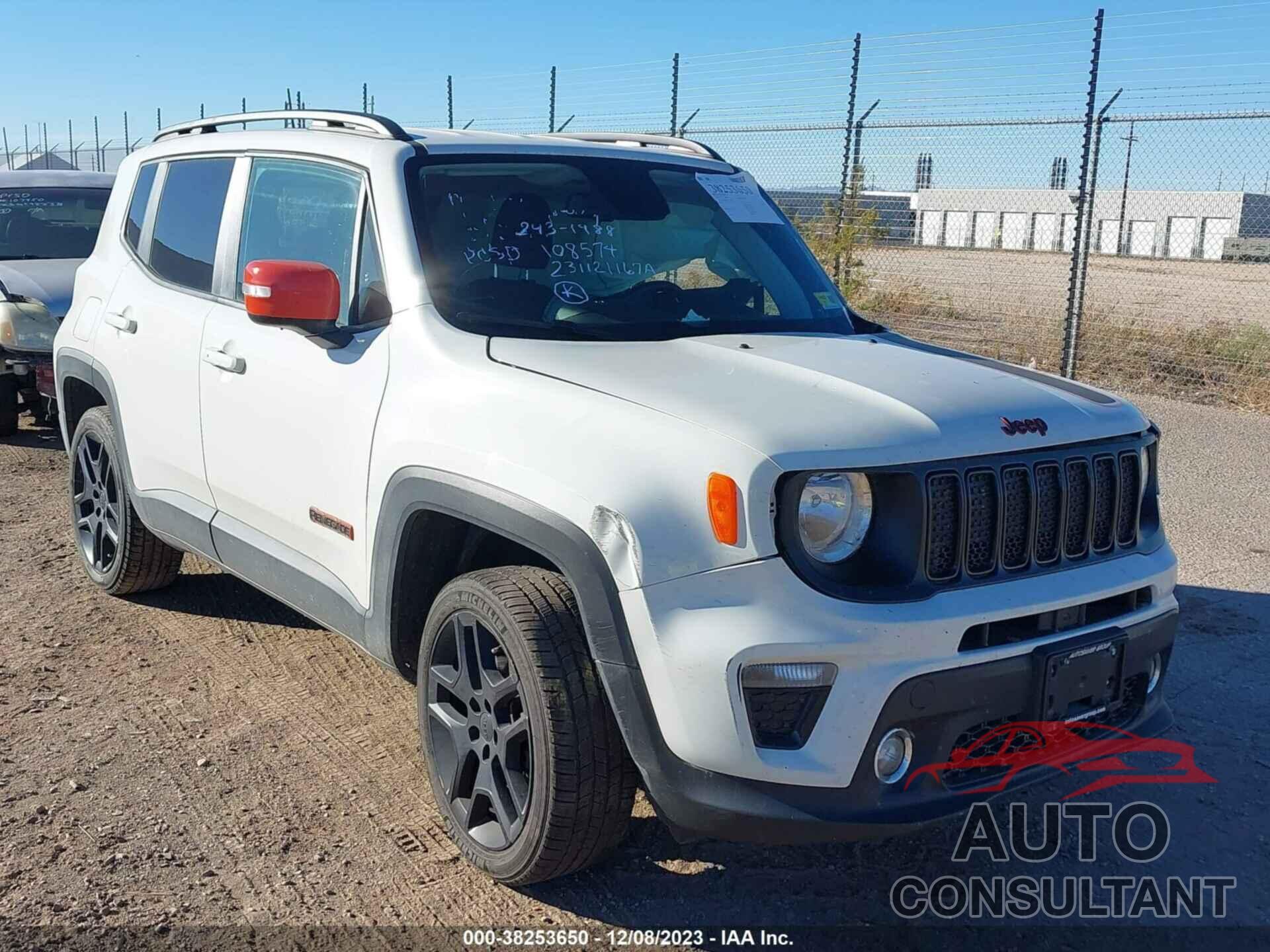 JEEP RENEGADE 2020 - ZACNJBBBXLPL97032