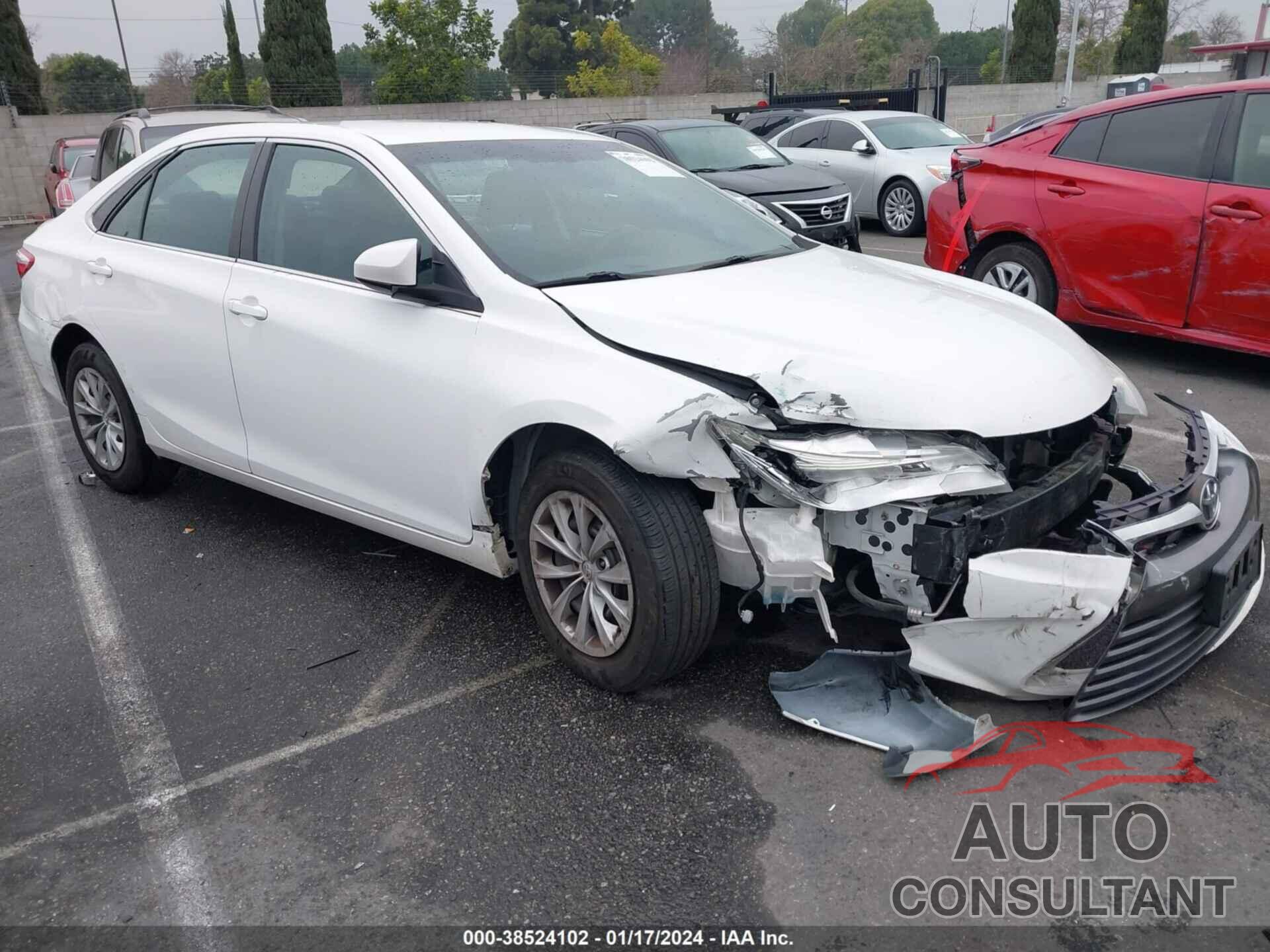 TOYOTA CAMRY 2016 - 4T4BF1FK5GR523170