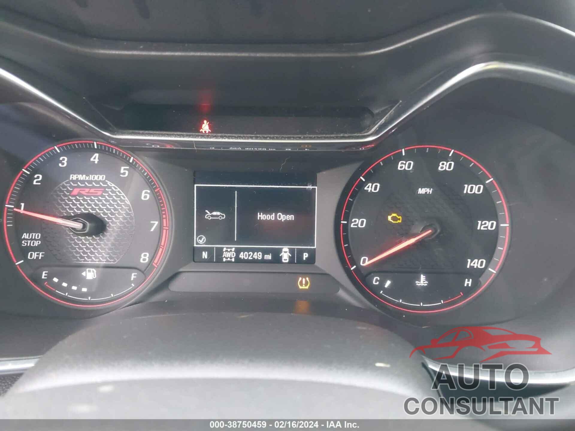 CHEVROLET TRAILBLAZER 2021 - KL79MUSL8MB160385