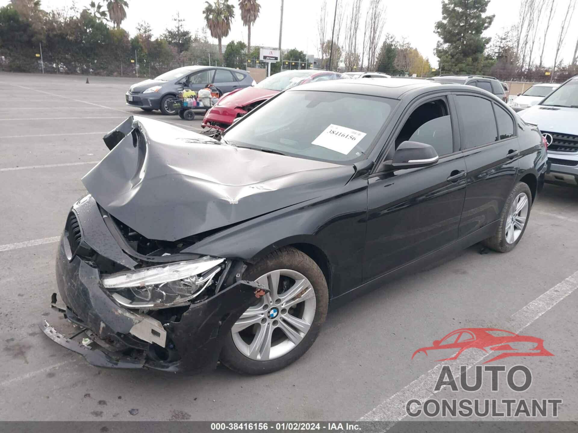 BMW 328I 2016 - WBA8E9G53GNU29475