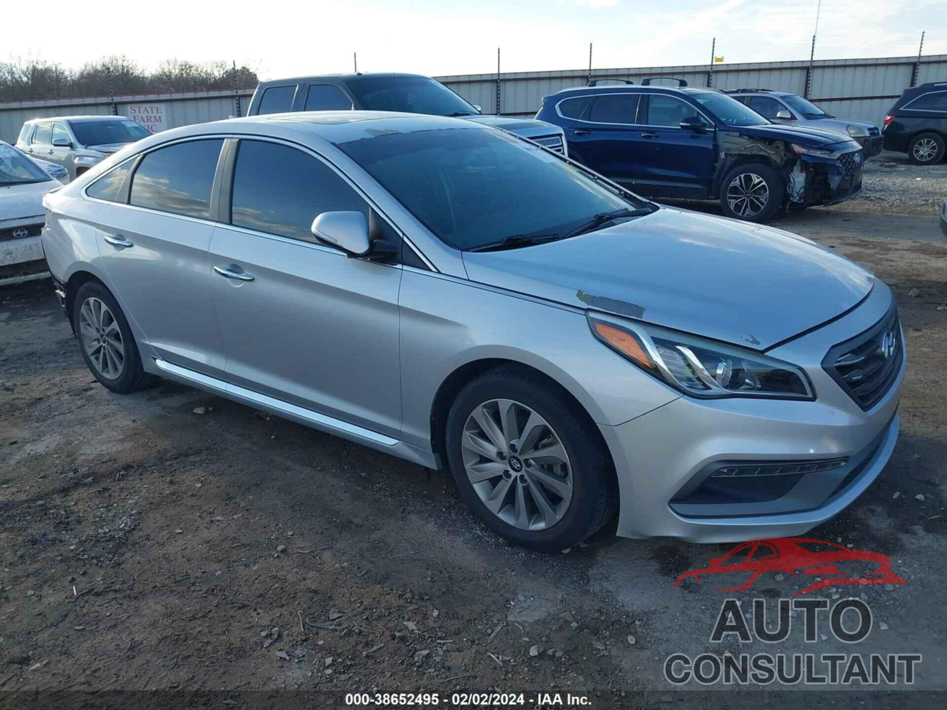 HYUNDAI SONATA 2017 - 5NPE34AF1HH441836
