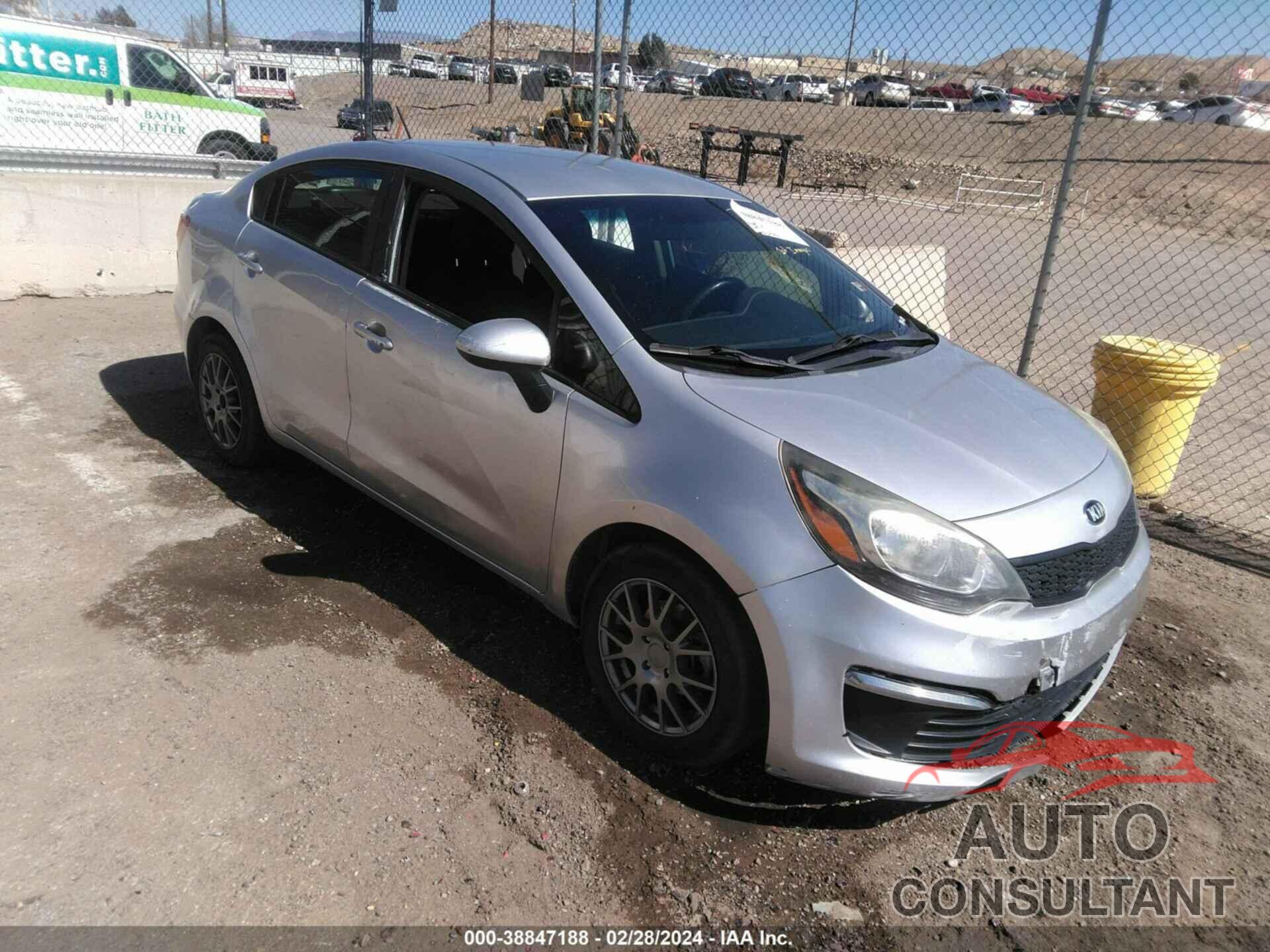 KIA RIO 2016 - KNADM4A31G6669484