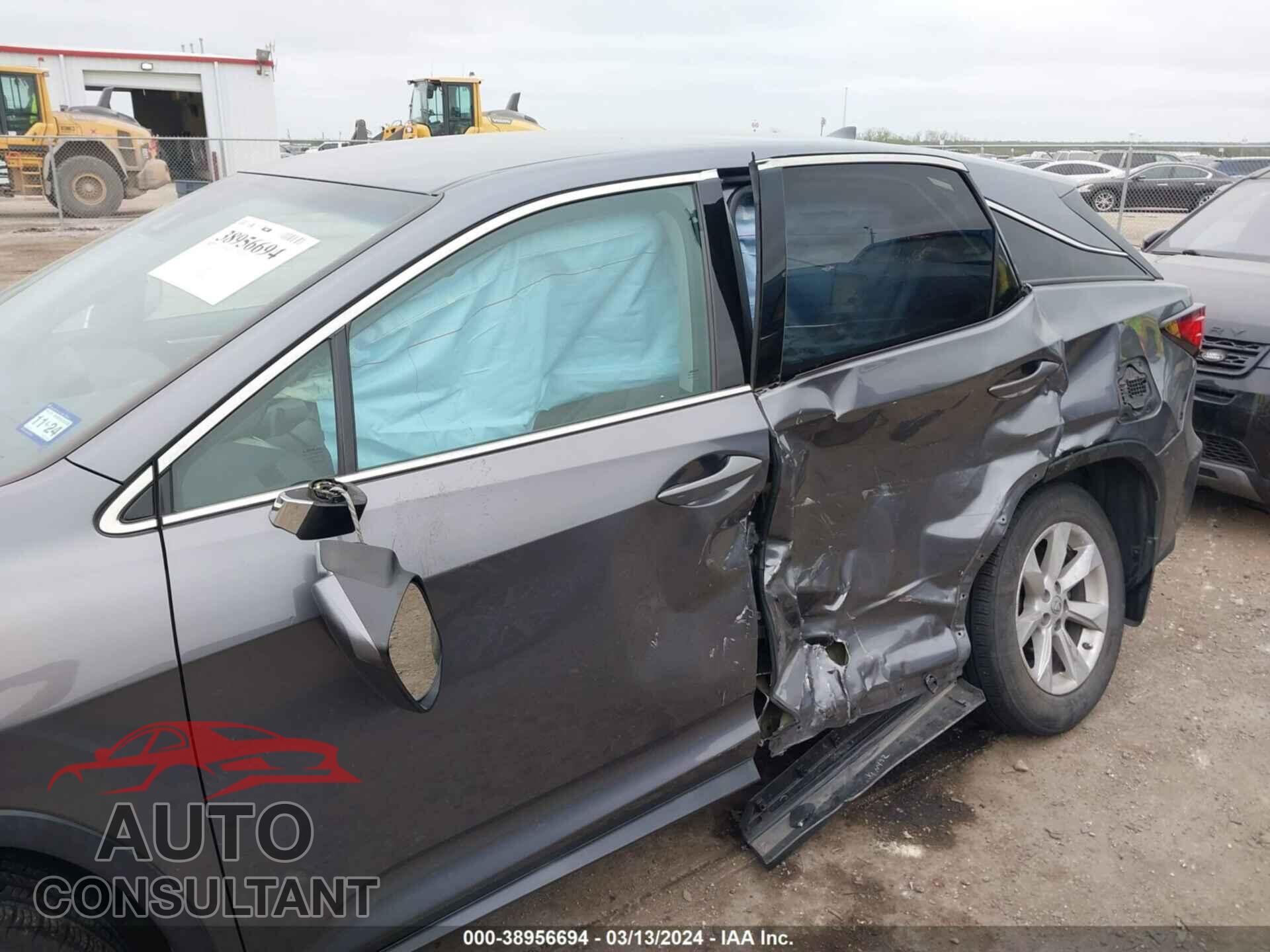 LEXUS RX 2017 - 2T2ZZMCA4HC093062