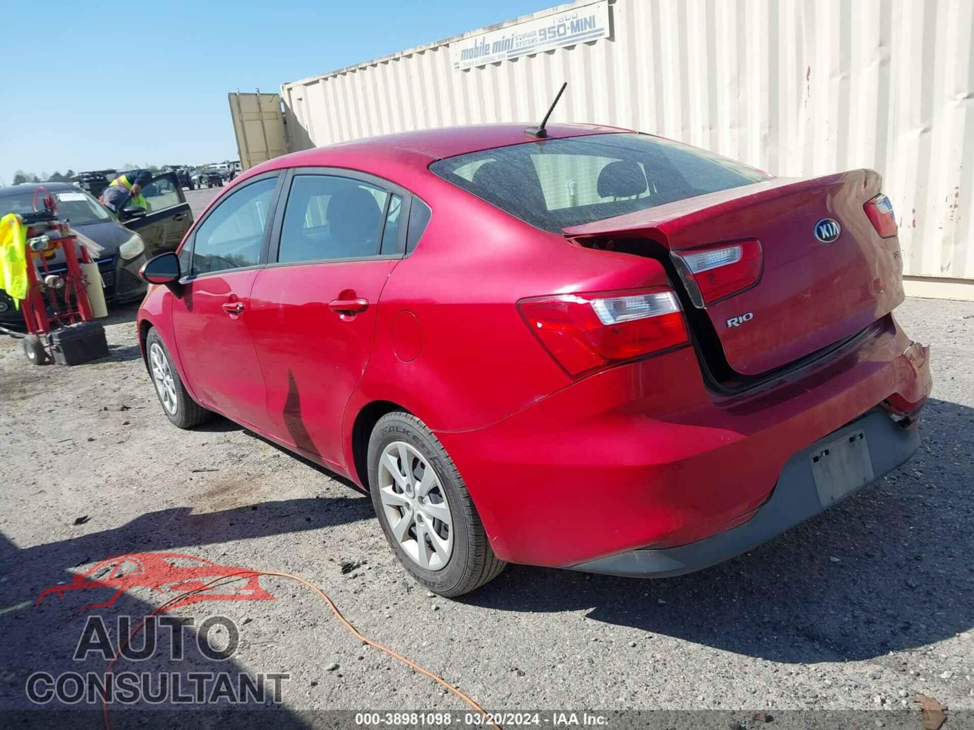 KIA RIO 2017 - KNADM4A36H6085695