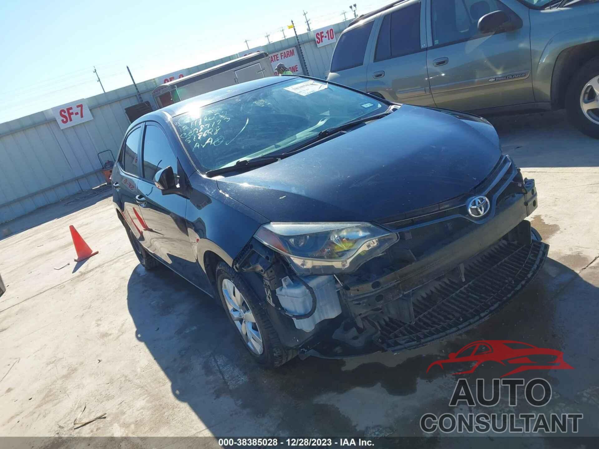 TOYOTA COROLLA 2016 - 2T1BURHE1GC518698