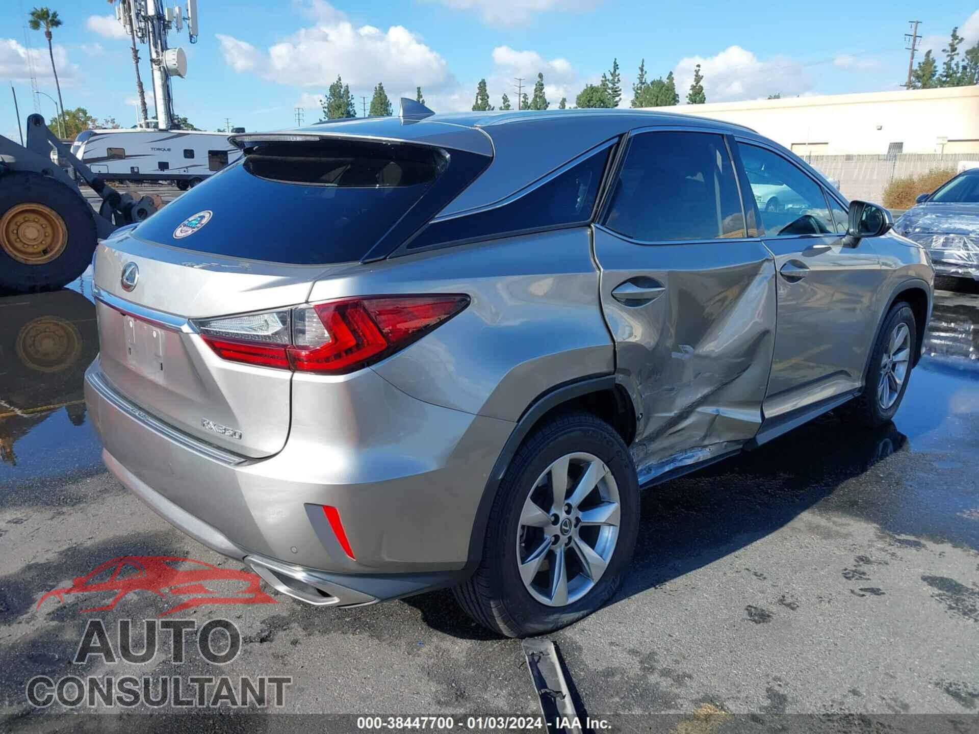 LEXUS RX 350 2018 - 2T2ZZMCA4JC117110