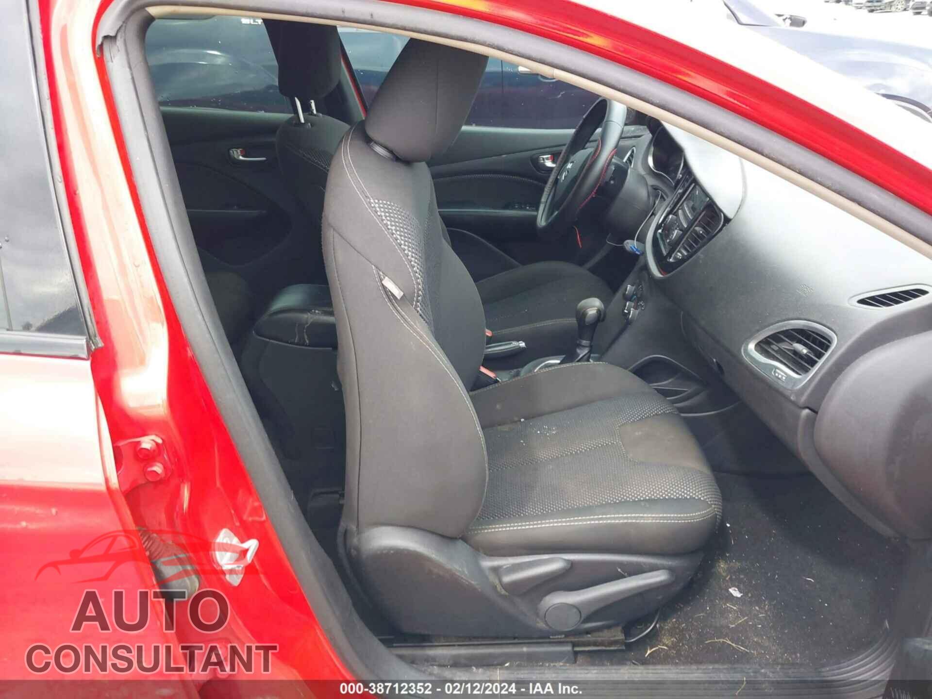 DODGE DART 2016 - 1C3CDFBB5GD616111