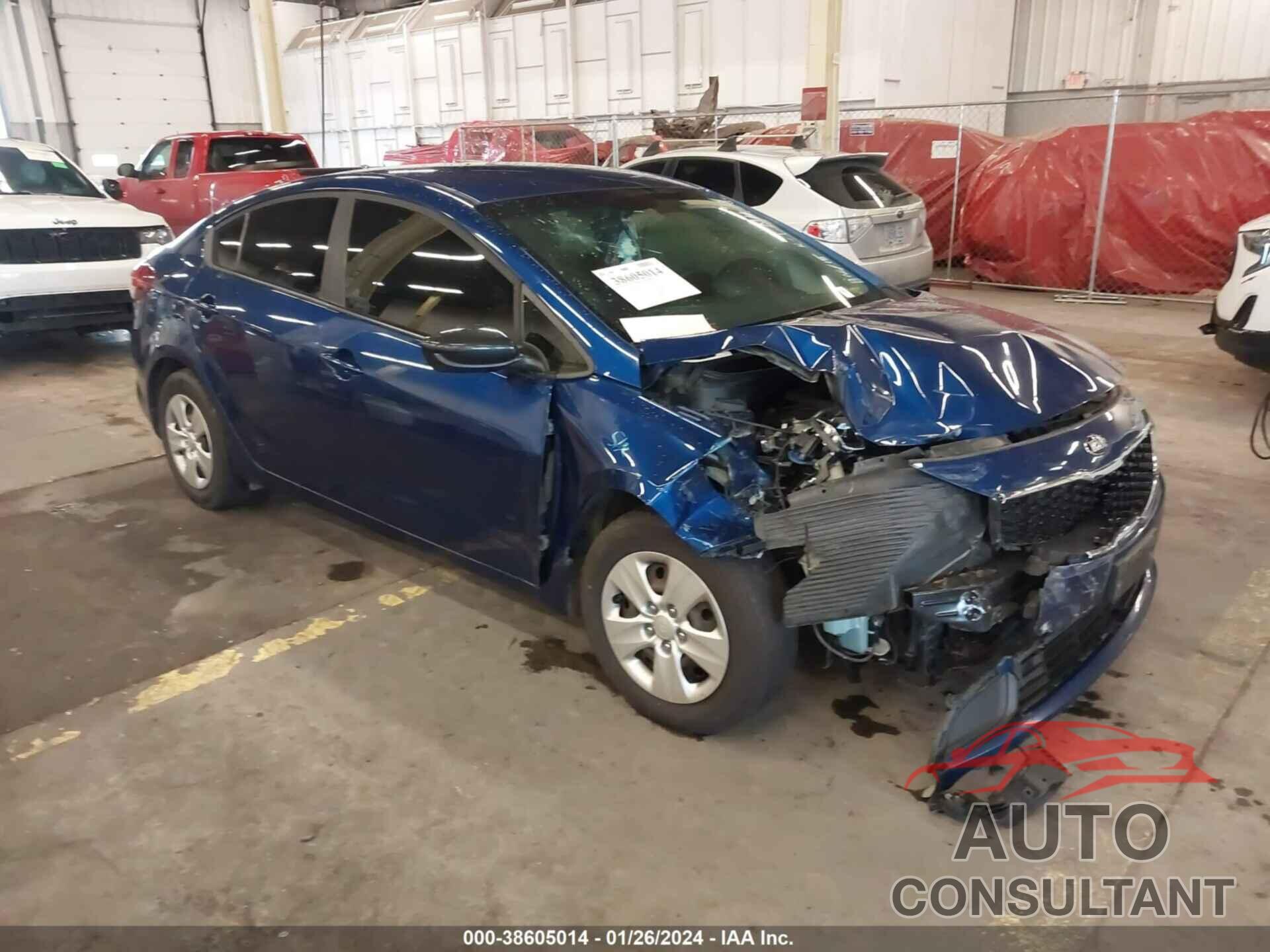 KIA FORTE 2018 - 3KPFK4A70JE238933