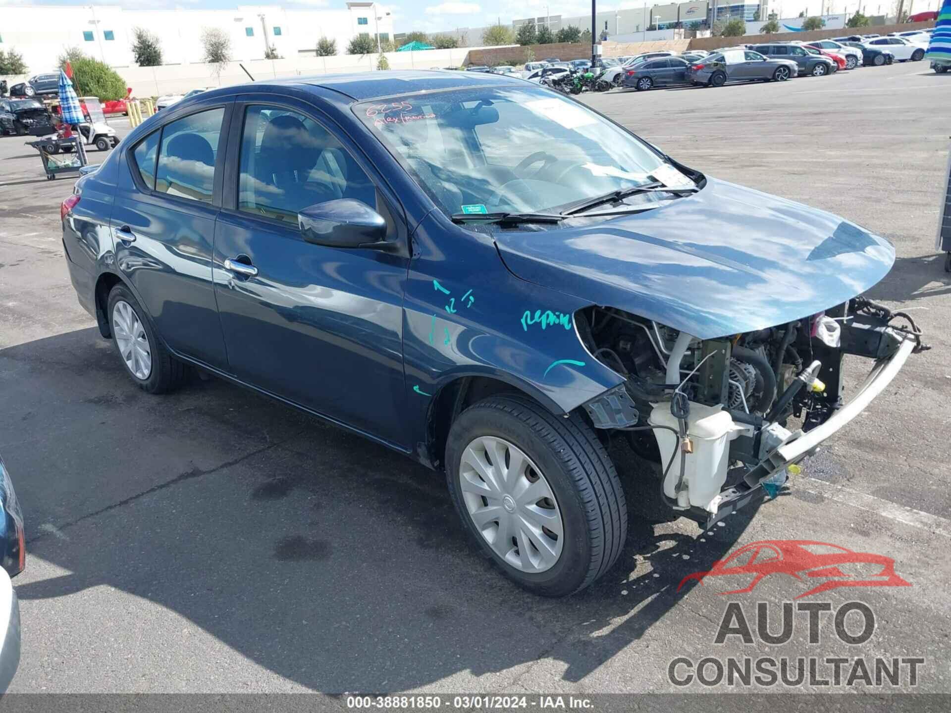 NISSAN VERSA 2017 - 3N1CN7APXHL831333