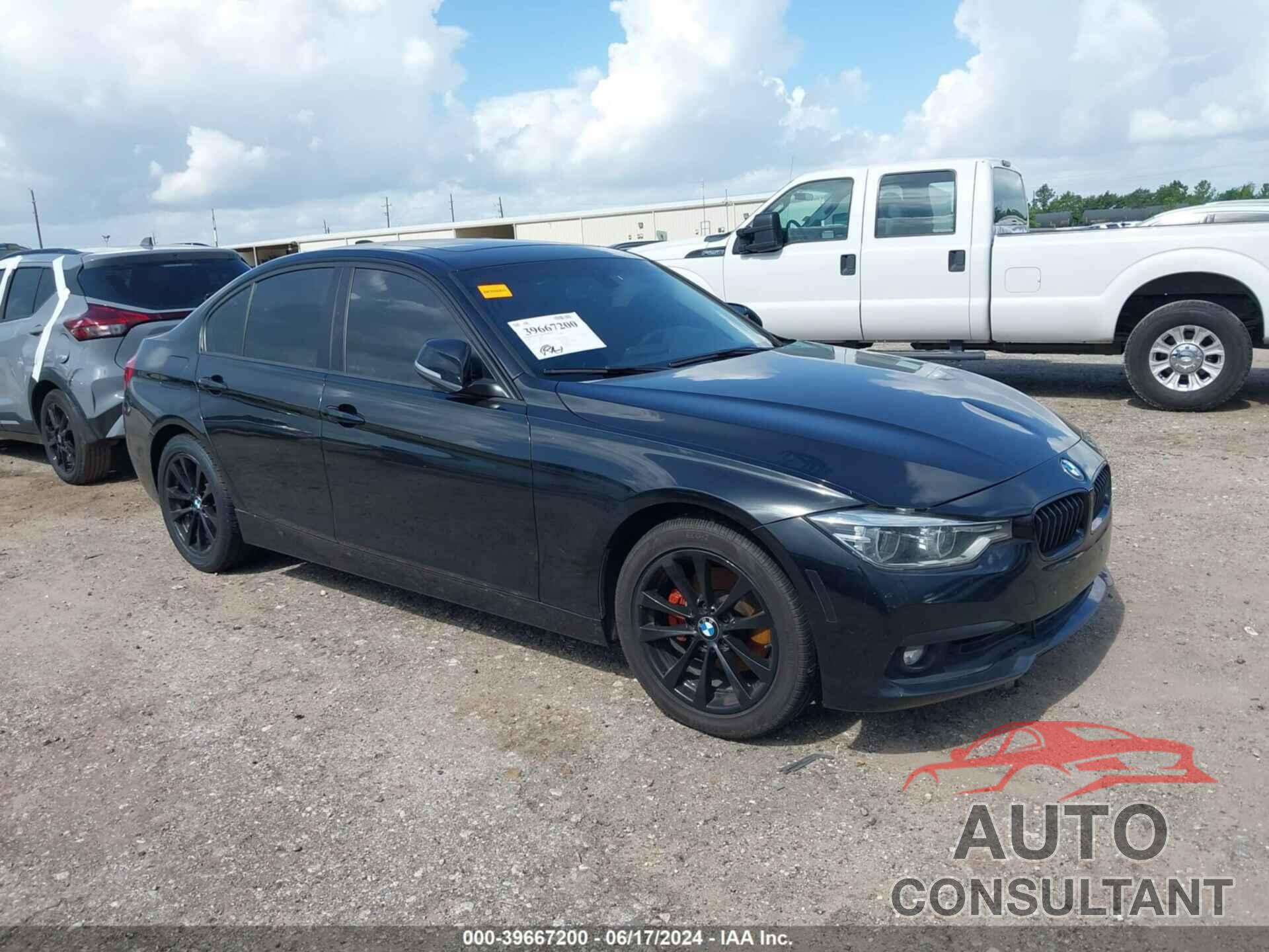 BMW 320I 2018 - WBA8E1G55JNU90433