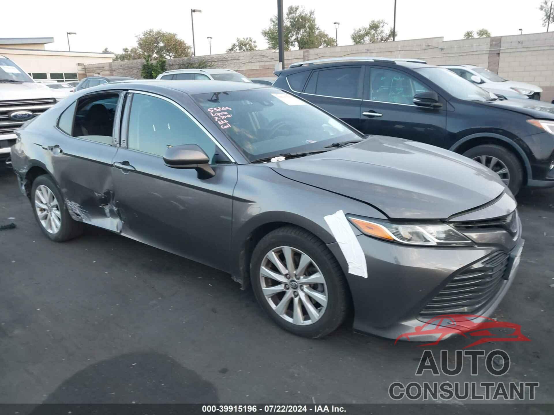 TOYOTA CAMRY 2019 - 4T1B11HK7KU285594