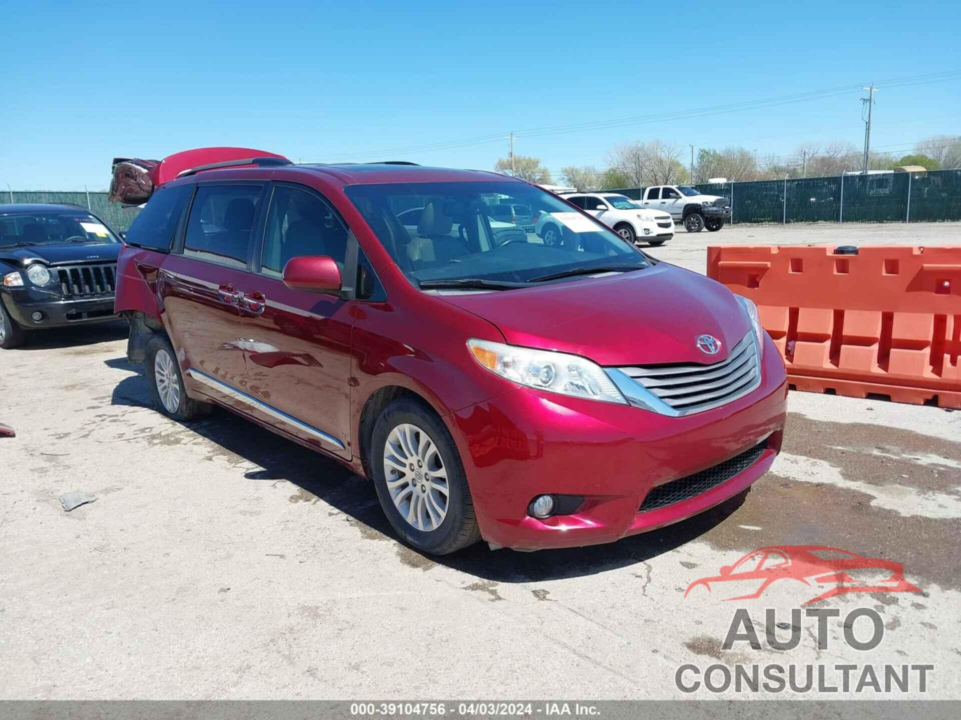 TOYOTA SIENNA 2017 - 5TDYZ3DC8HS785424