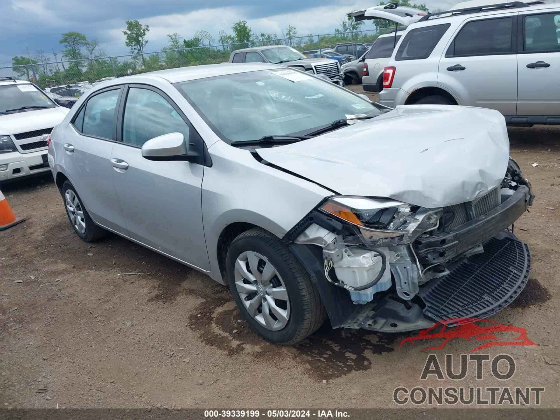 TOYOTA COROLLA 2016 - 2T1BURHEXGC610151
