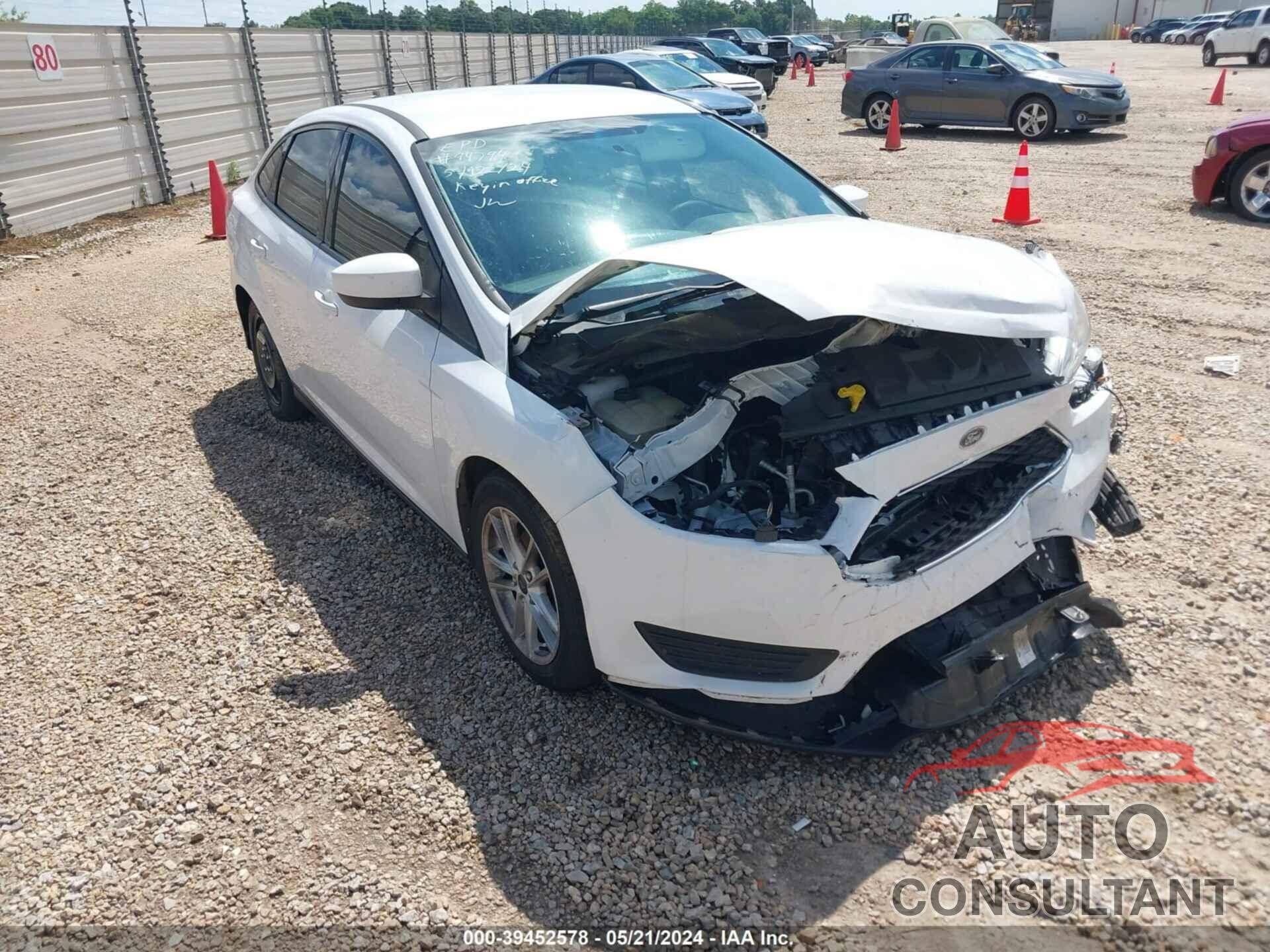 FORD FOCUS 2018 - 1FADP3F21JL214251