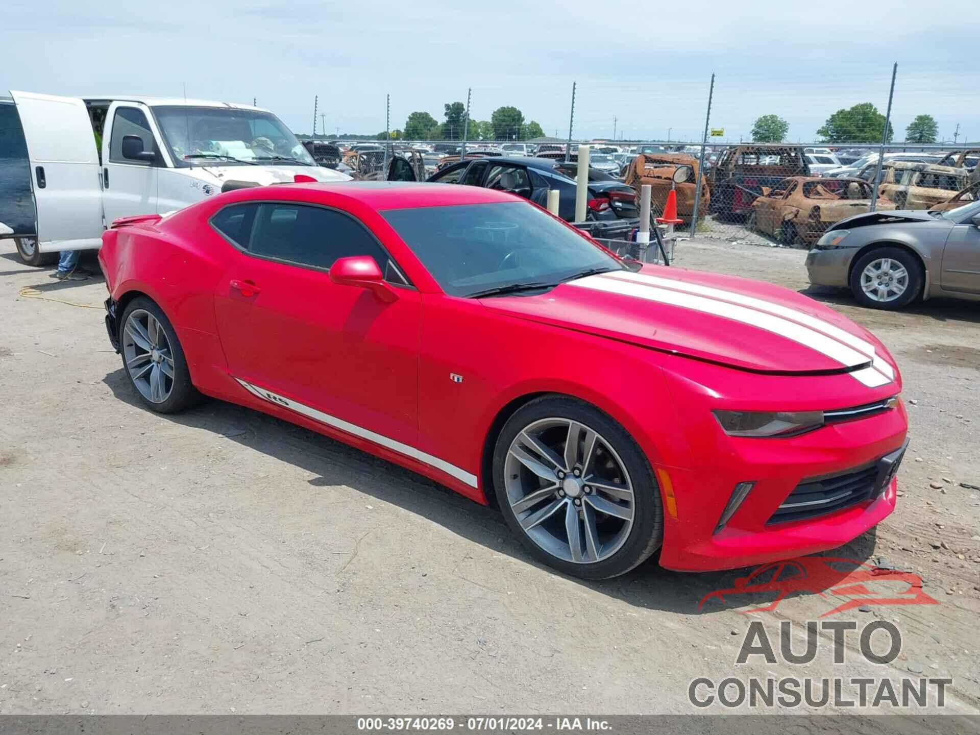 CHEVROLET CAMARO 2018 - 1G1FB1RS3J0113563