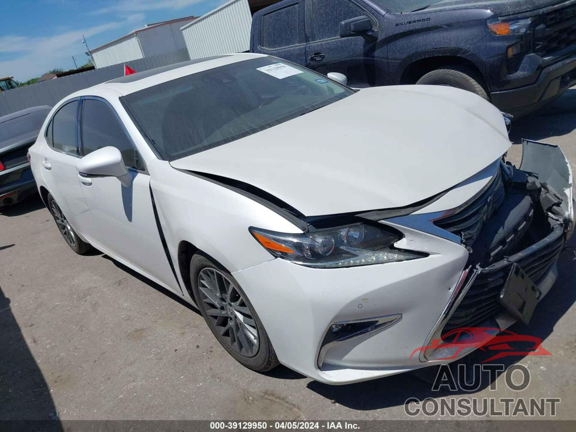 LEXUS ES 2018 - 58ABK1GGXJU100939