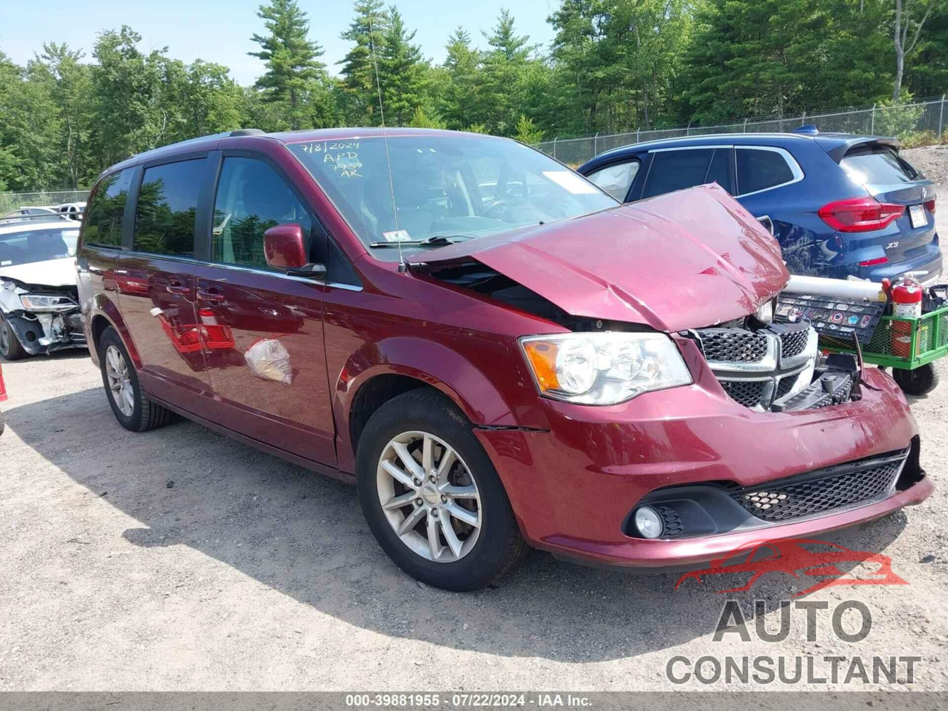 DODGE GRAND CARAVAN 2018 - 2C4RDGCG7JR327757