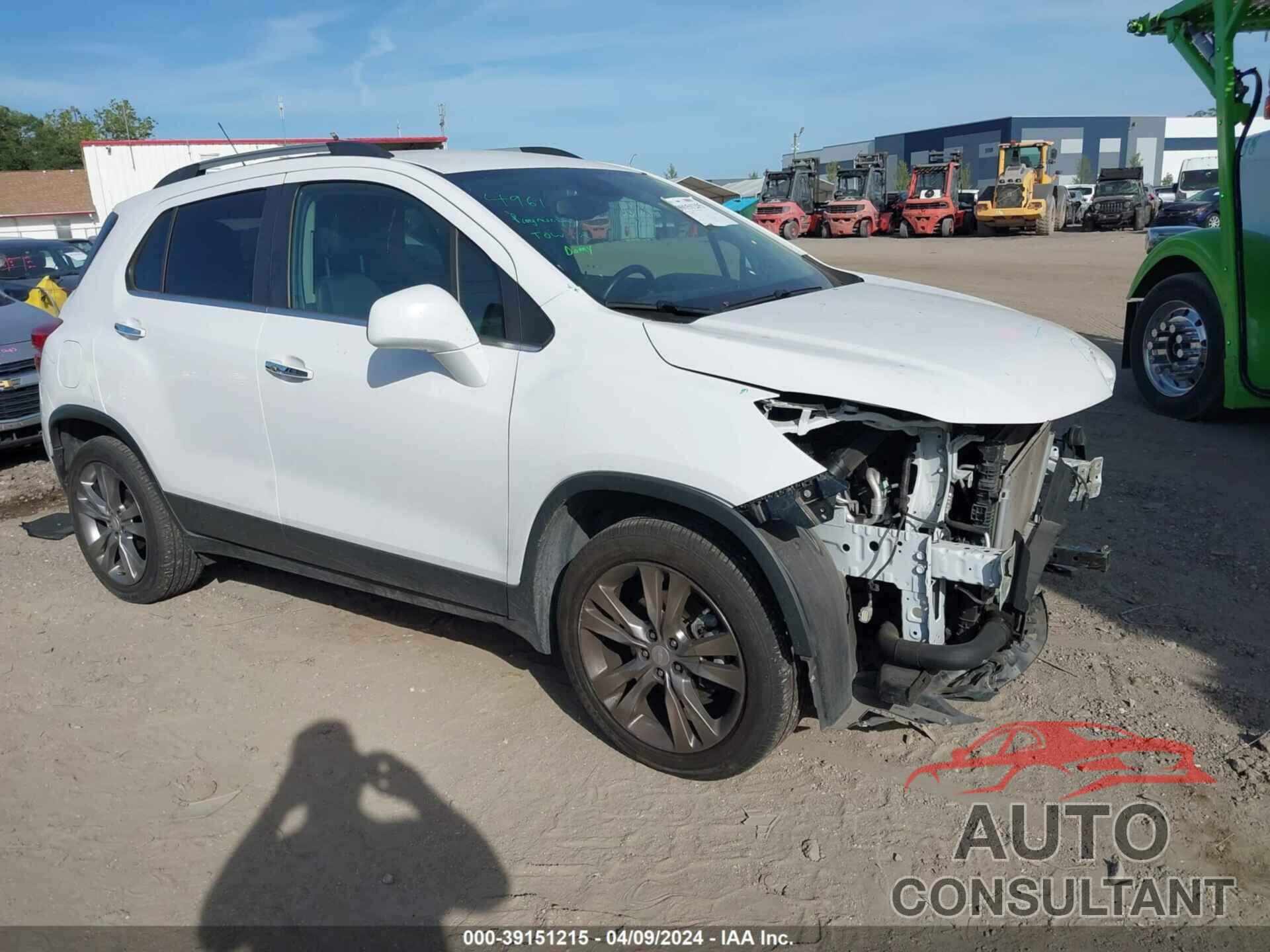 CHEVROLET TRAX 2019 - 3GNCJLSB1KL348560