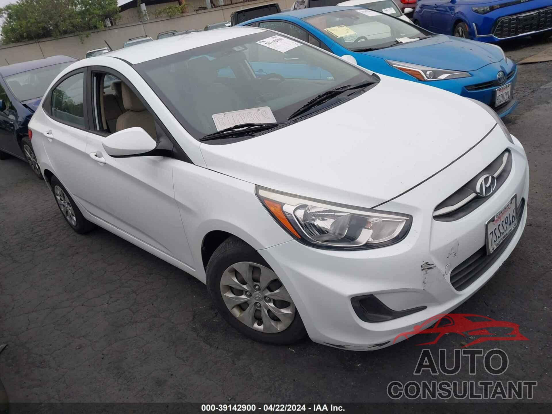 HYUNDAI ACCENT 2016 - KMHCT4AE0GU092439