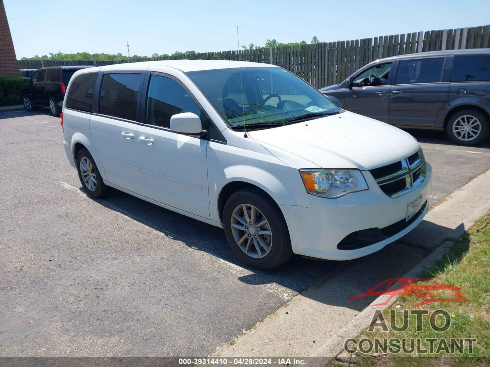 DODGE GRAND CARAVAN 2016 - 2C4RDGBG0GR343566