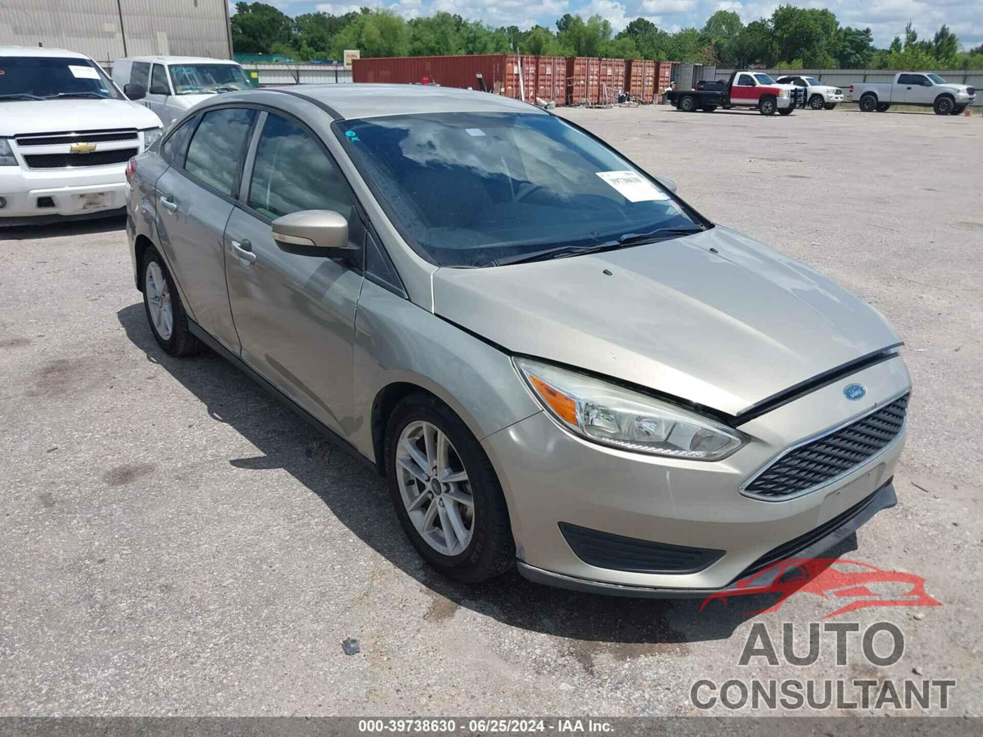 FORD FOCUS 2016 - 1FADP3F21GL399796