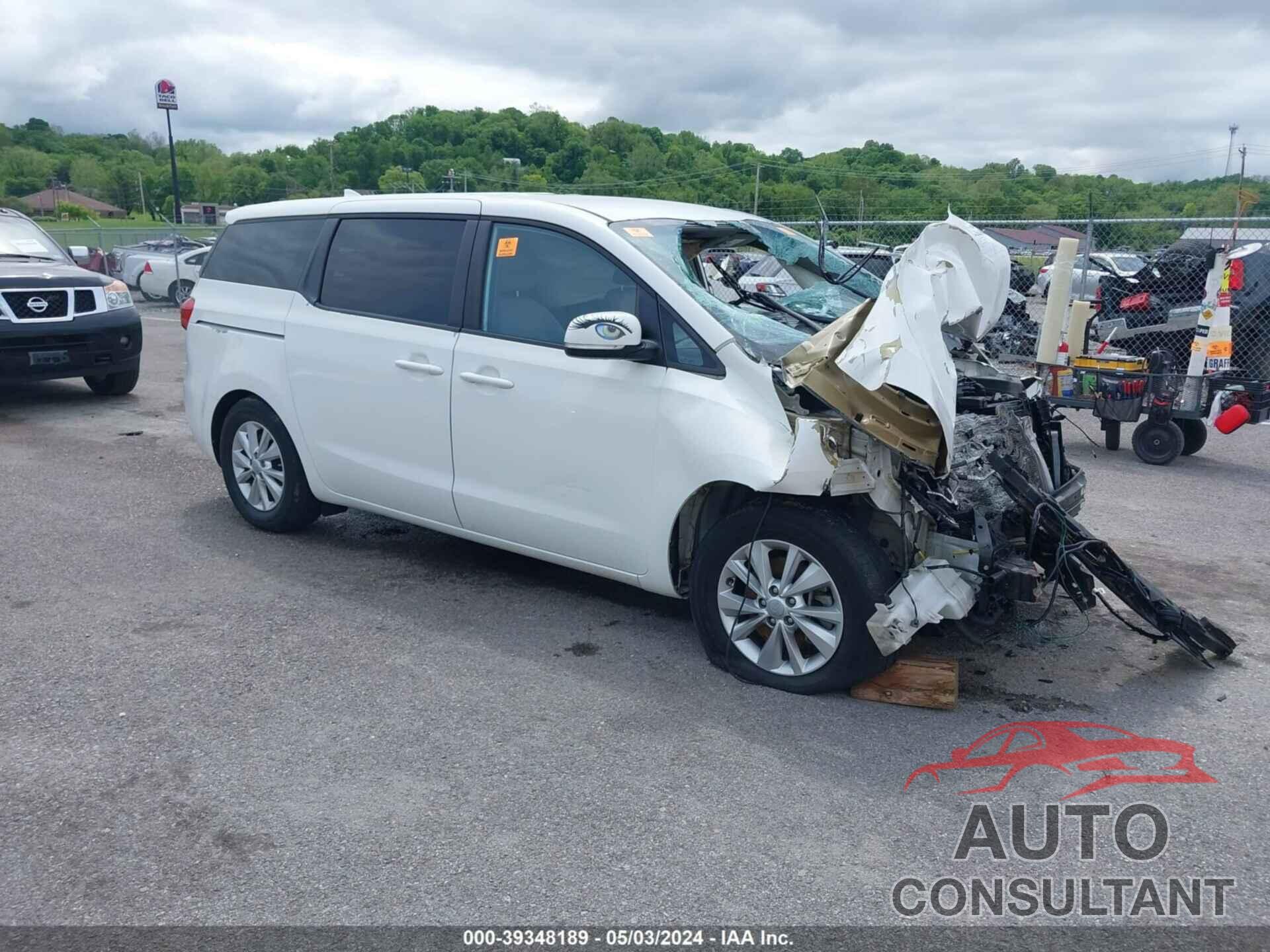 KIA SEDONA 2017 - KNDMB5C1XH6230585