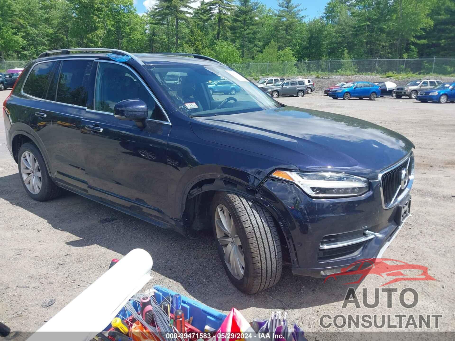 VOLVO XC90 2016 - YV4A22PK6G1077684