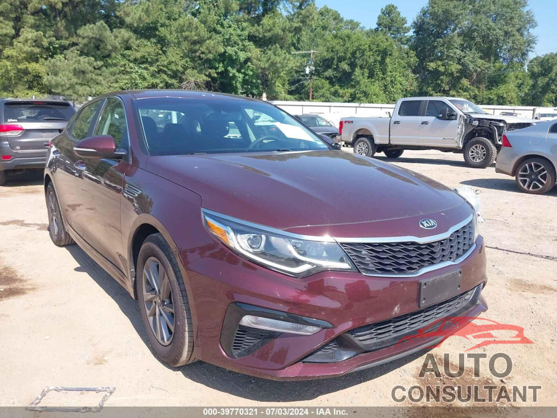 KIA OPTIMA 2020 - 5XXGT4L39LG412584