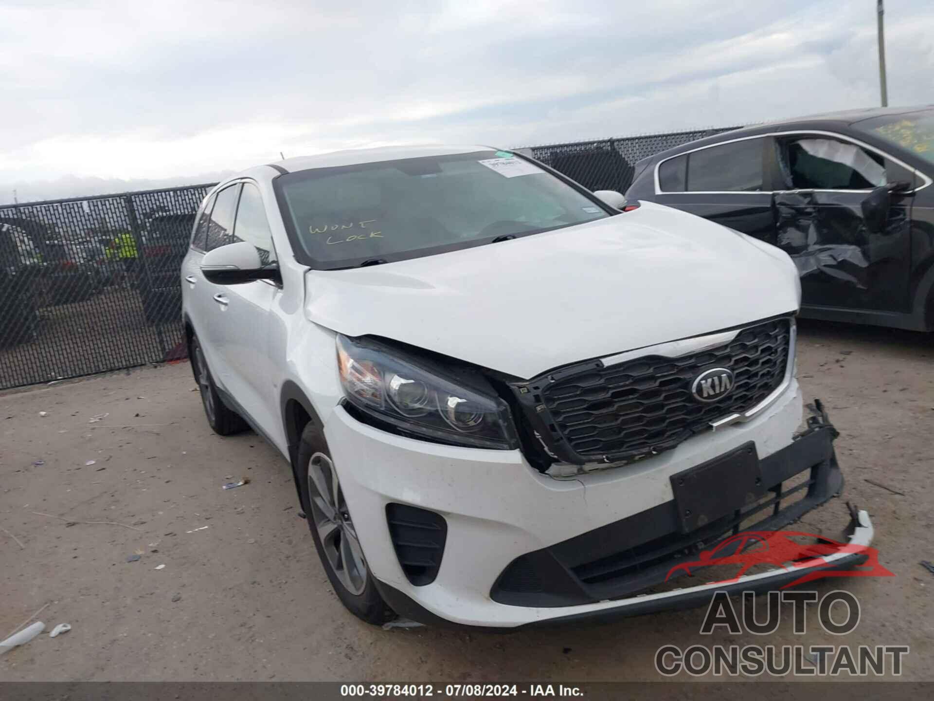 KIA SORENTO 2020 - 5XYPG4A52LG692692