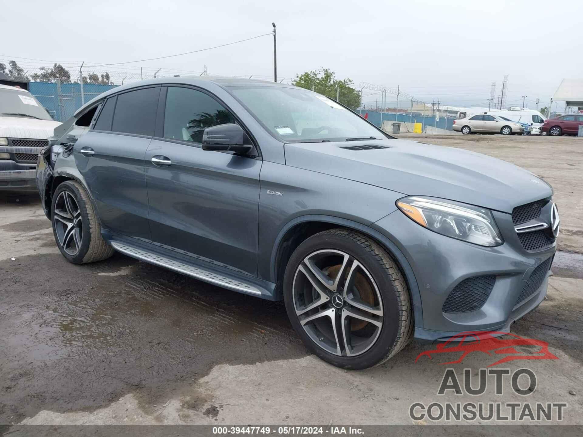 MERCEDES-BENZ GLE COUPE 2019 - 4JGED6EB4KA132131