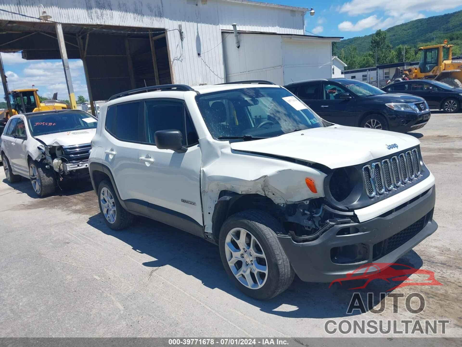 JEEP RENEGADE 2018 - ZACCJBAB1JPJ20338