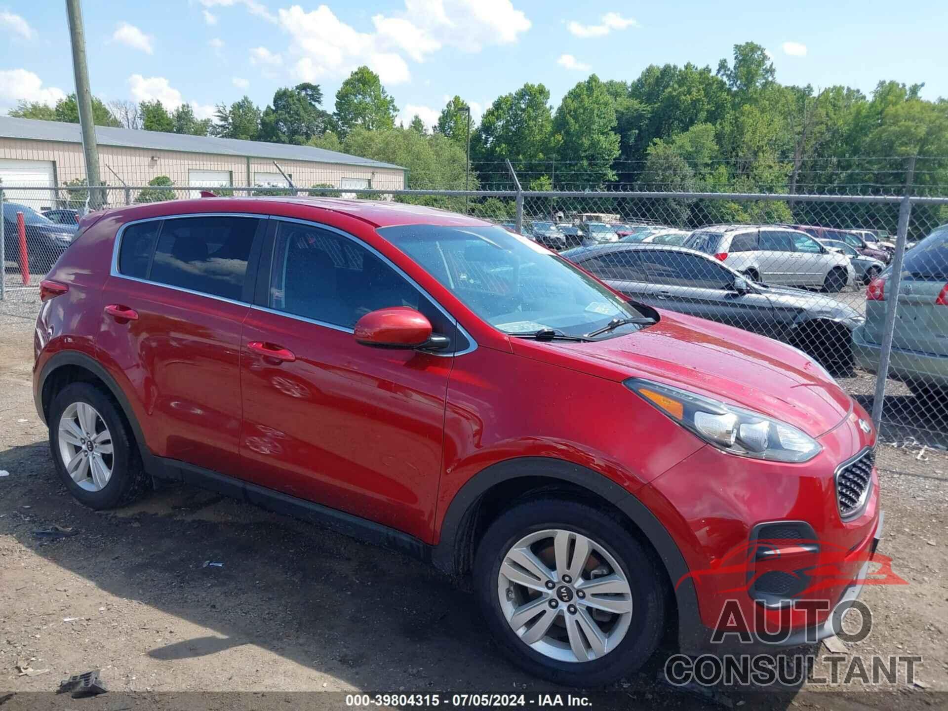 KIA SPORTAGE 2017 - KNDPM3AC0H7034746