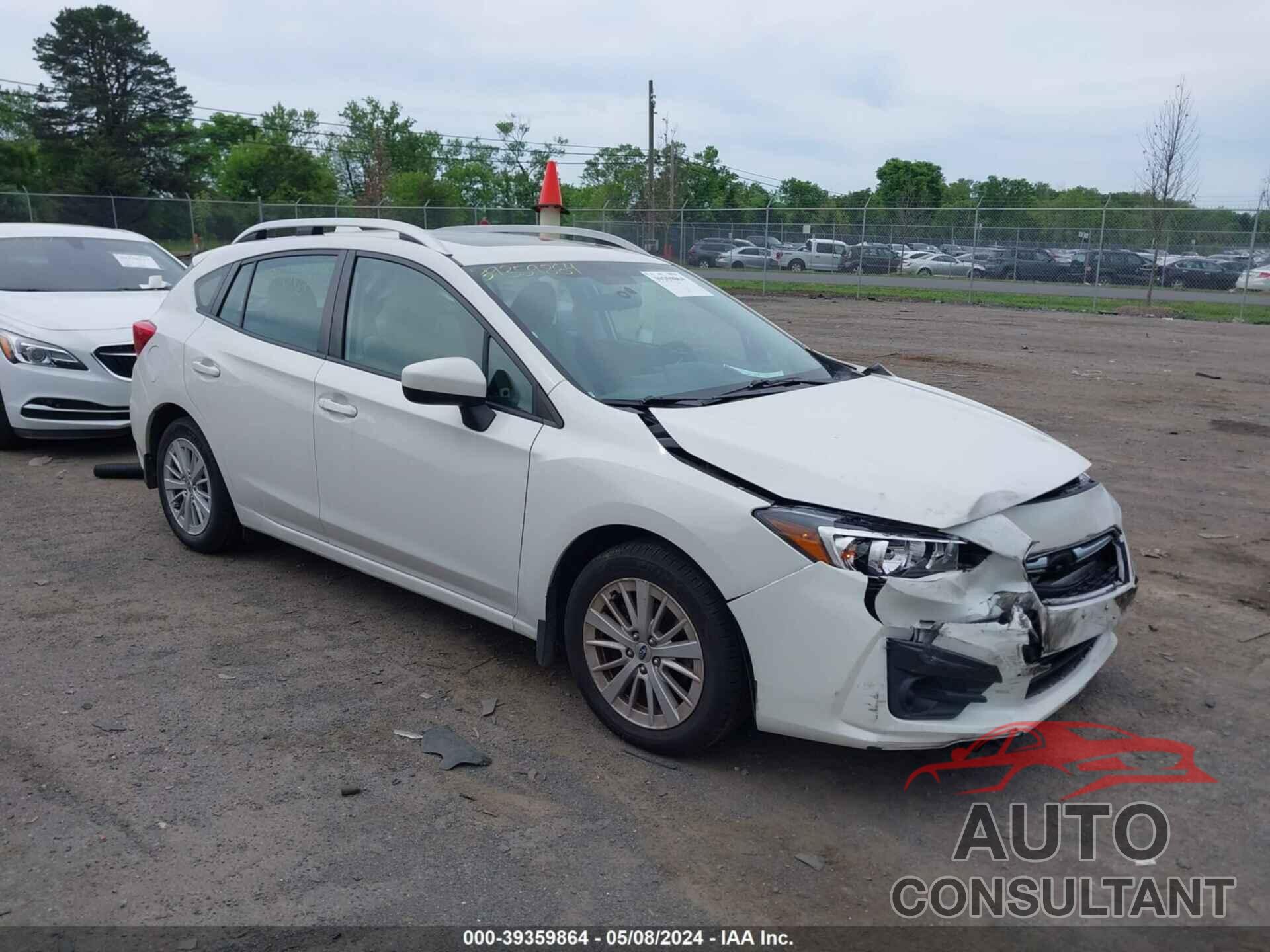 SUBARU IMPREZA 2017 - 4S3GTAB6XH3708666