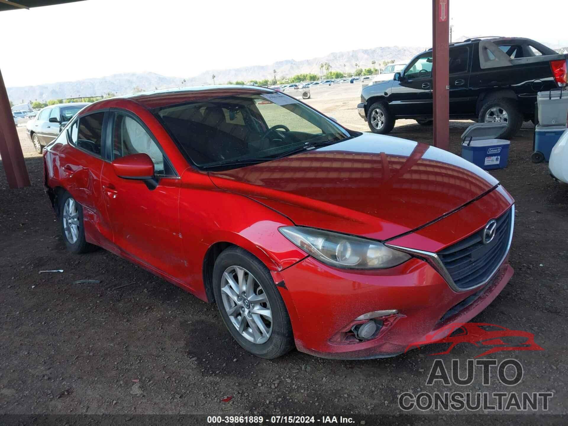 MAZDA MAZDA3 2016 - JM1BM1W7XG1301323