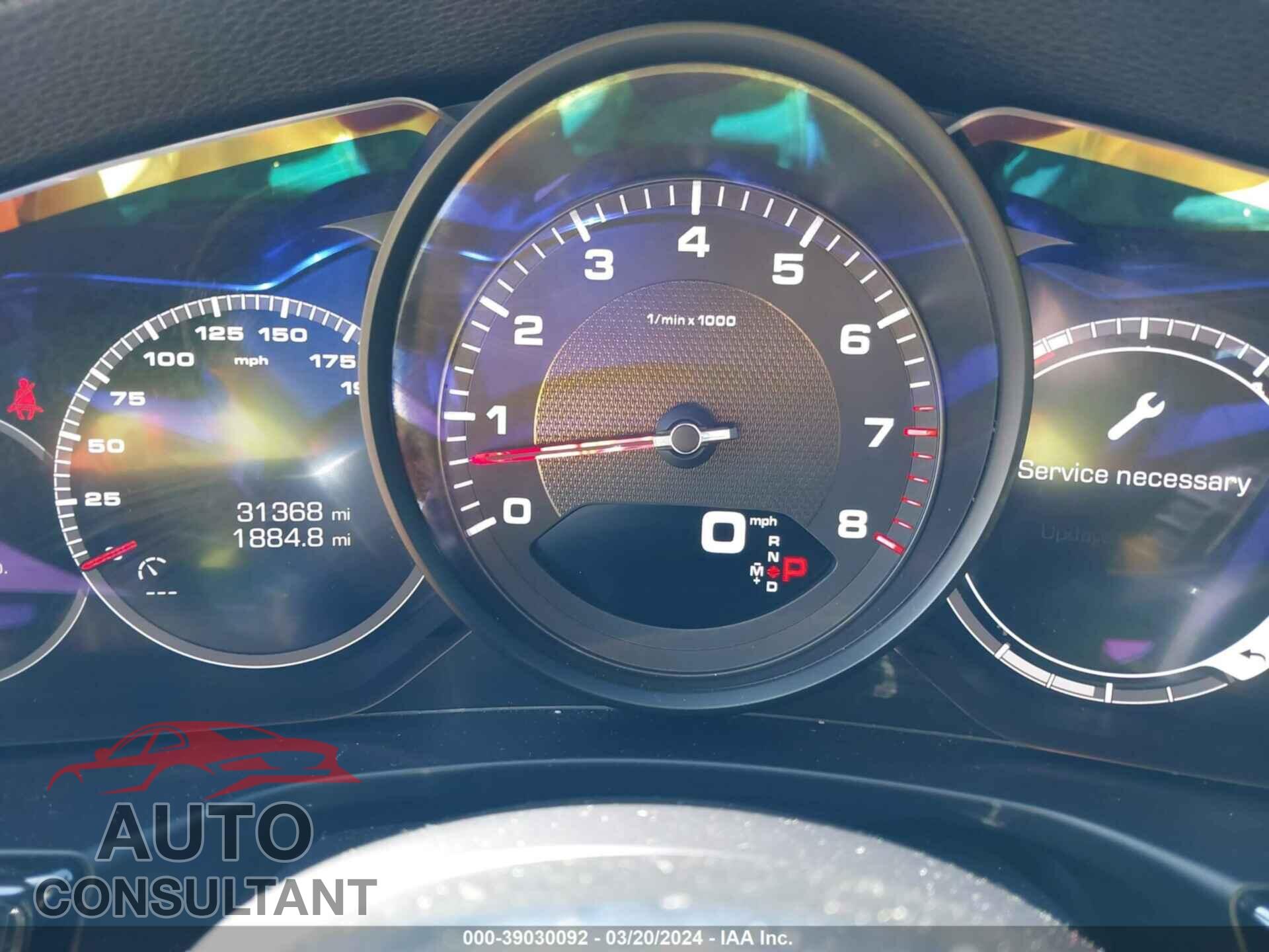 PORSCHE PANAMERA 2020 - WP0AA2A74LL100260