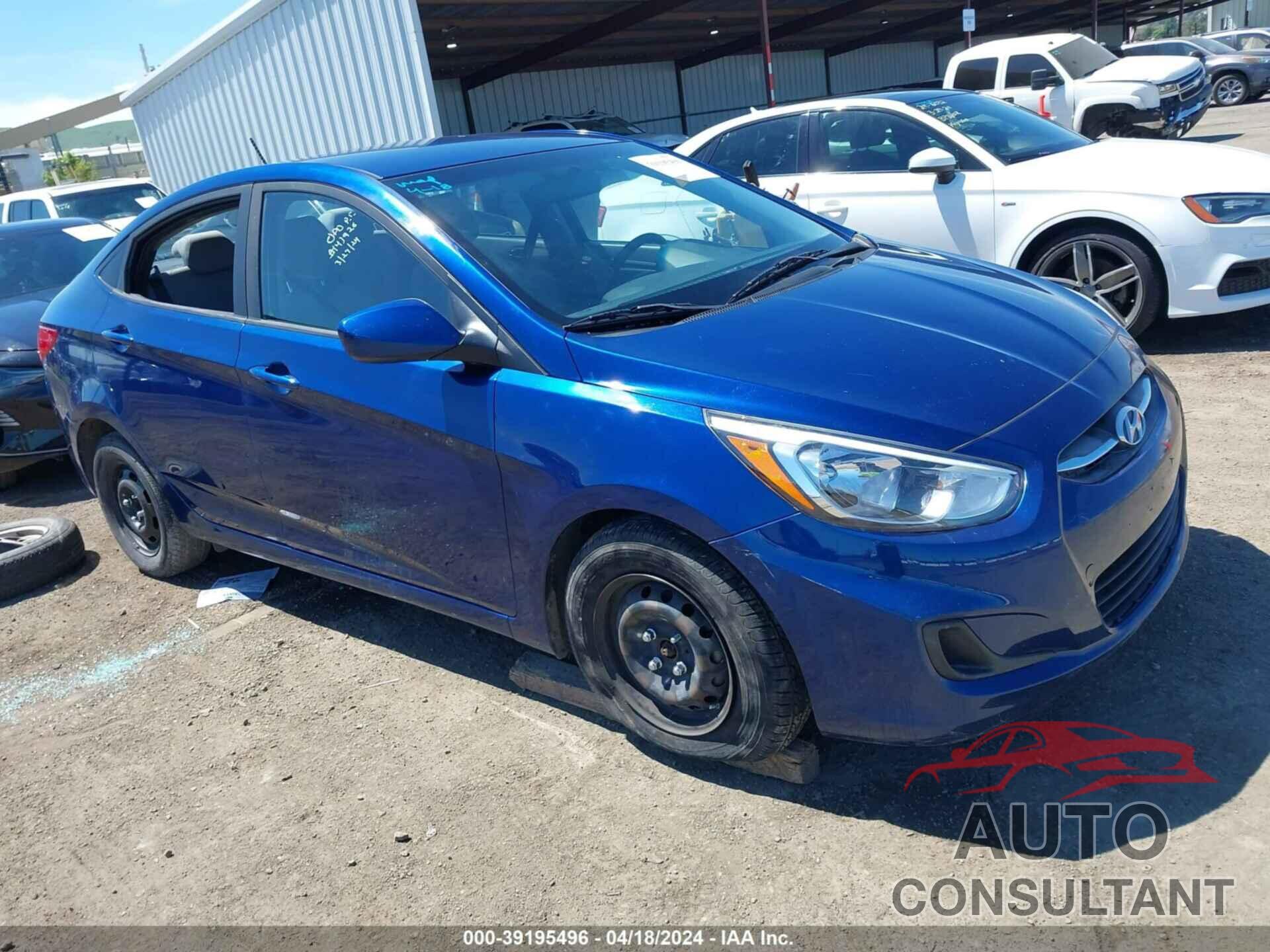 HYUNDAI ACCENT 2016 - KMHCT4AE0GU108378