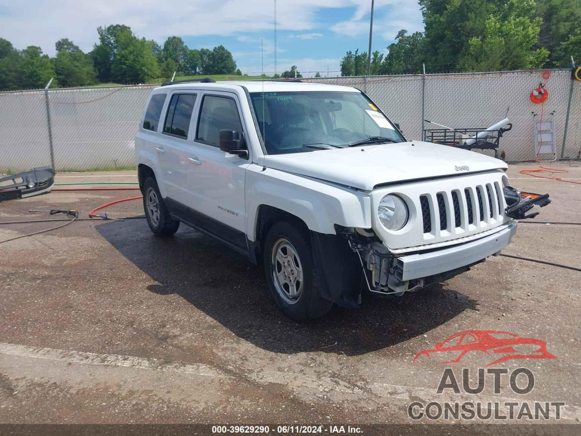 JEEP PATRIOT 2016 - 1C4NJPBB6GD602284