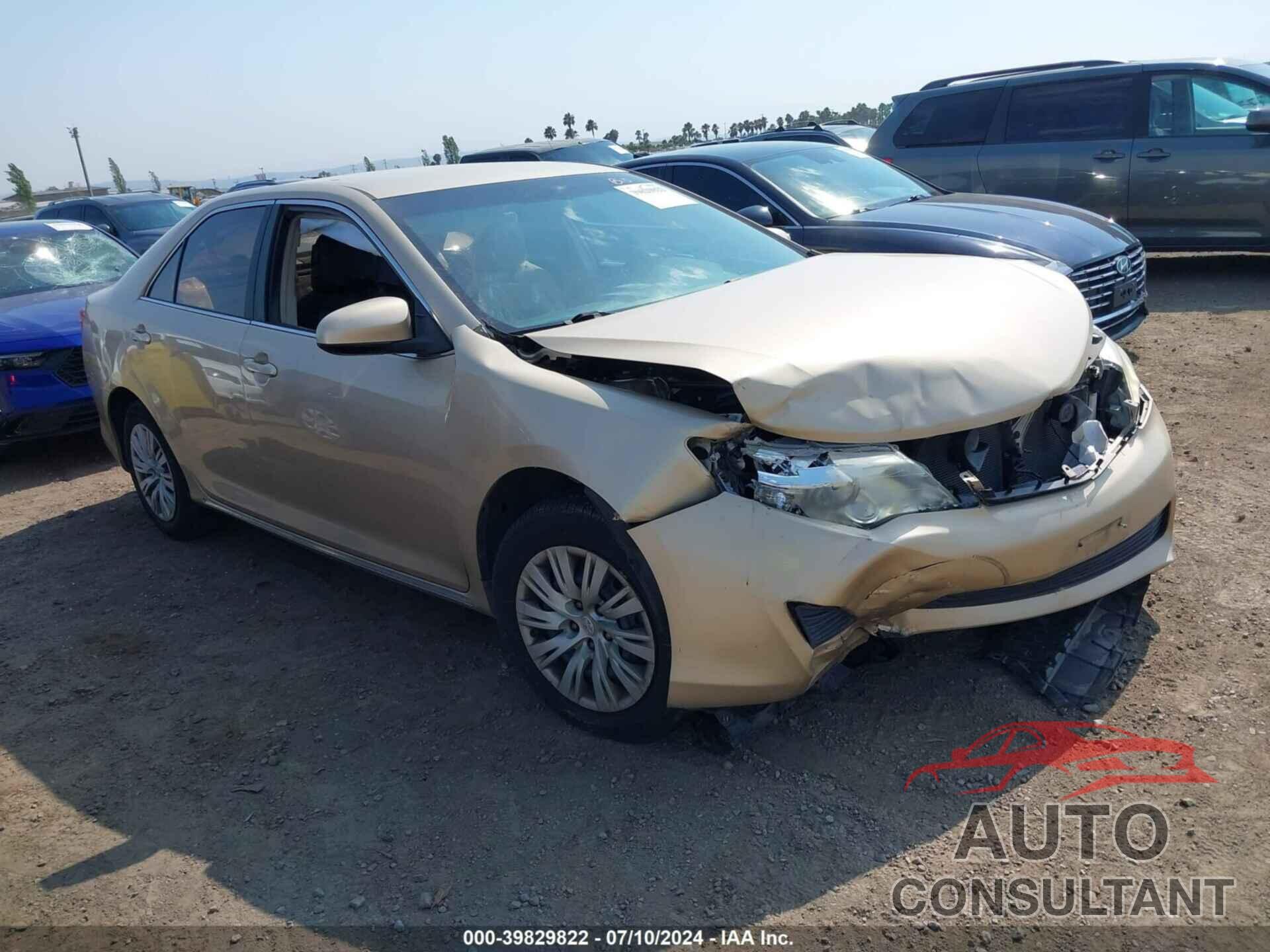 TOYOTA CAMRY 2012 - 4T1BF1FK1CU074428