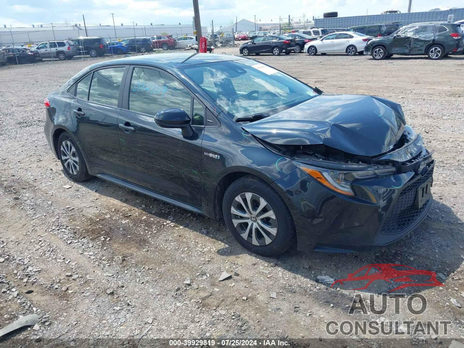 TOYOTA COROLLA 2020 - JTDEBRBE5LJ016254