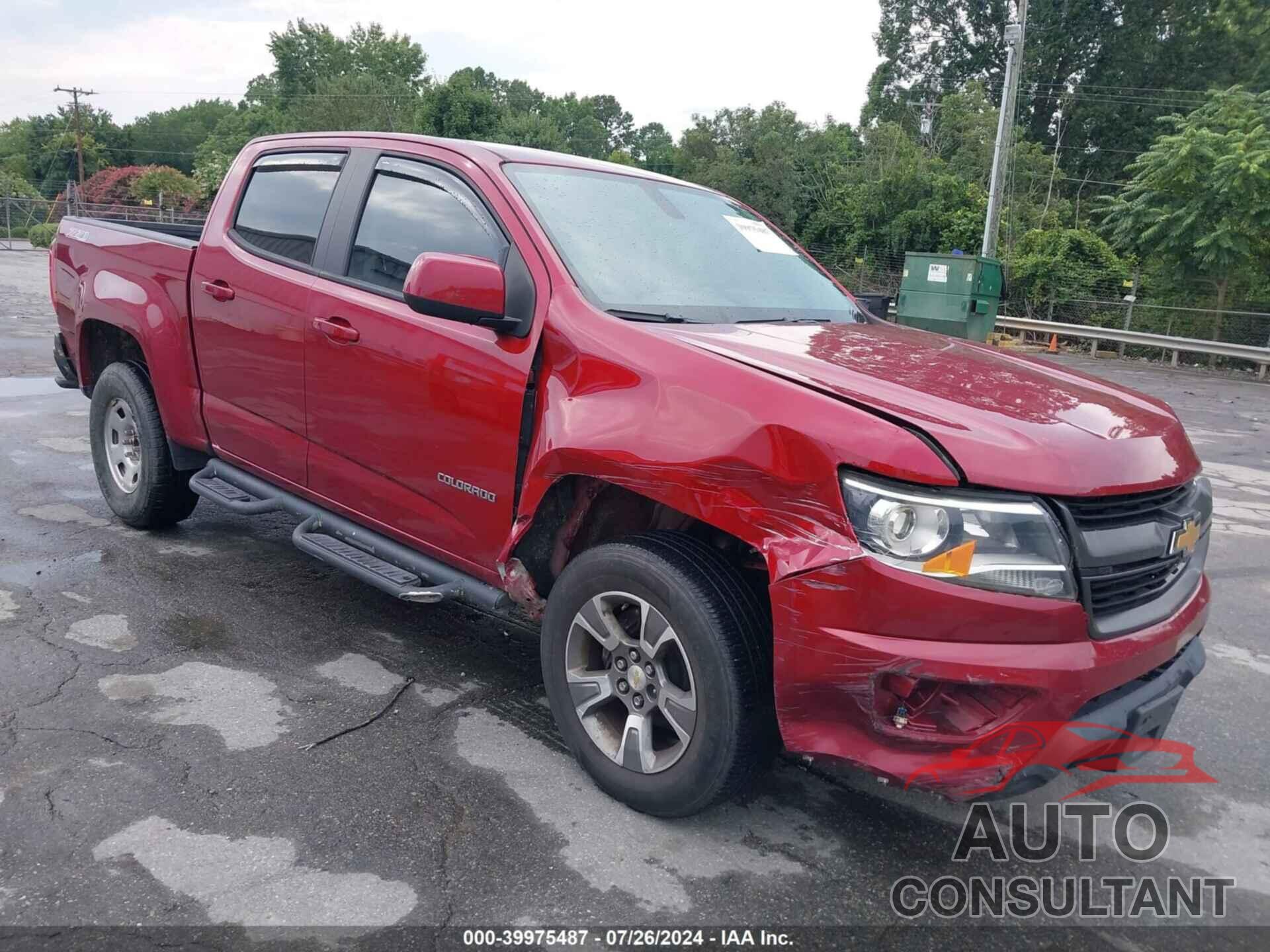 CHEVROLET COLORADO 2018 - 1GCGTDEN4J1191225