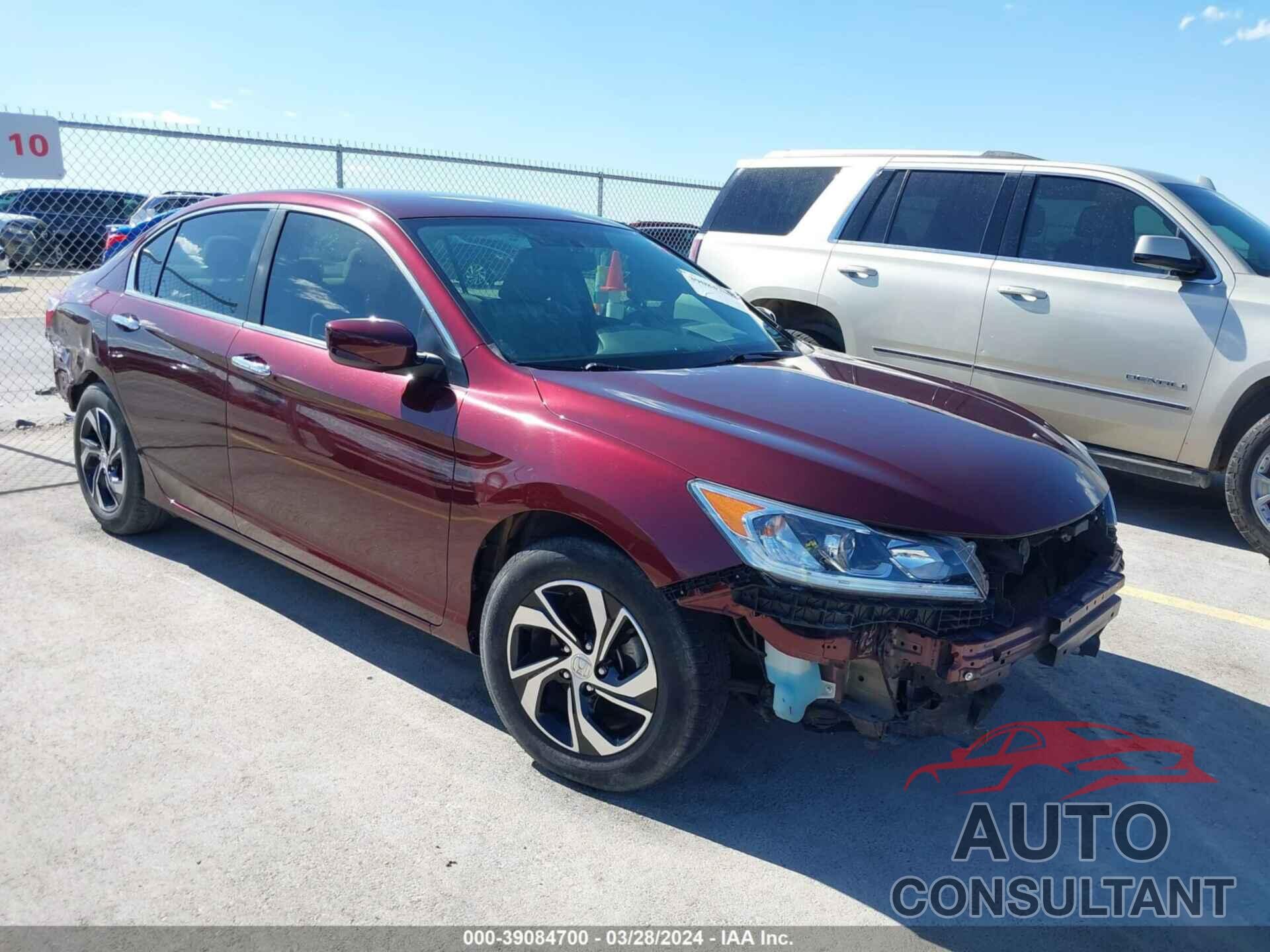 HONDA ACCORD 2016 - 1HGCR2F30GA196544
