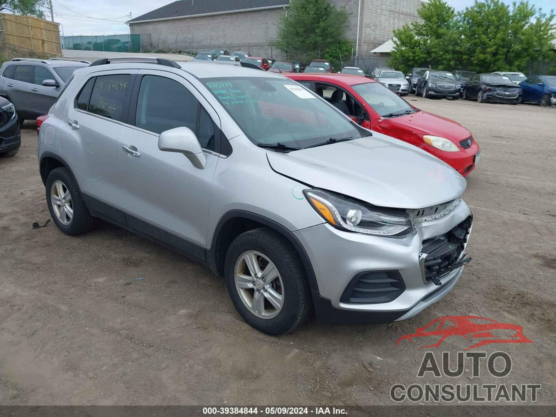 CHEVROLET TRAX 2017 - KL7CJPSB4HB170165