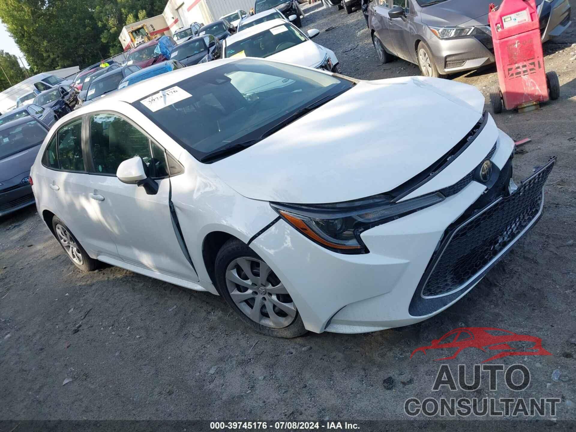 TOYOTA COROLLA 2021 - 5YFEPMAE5MP245004