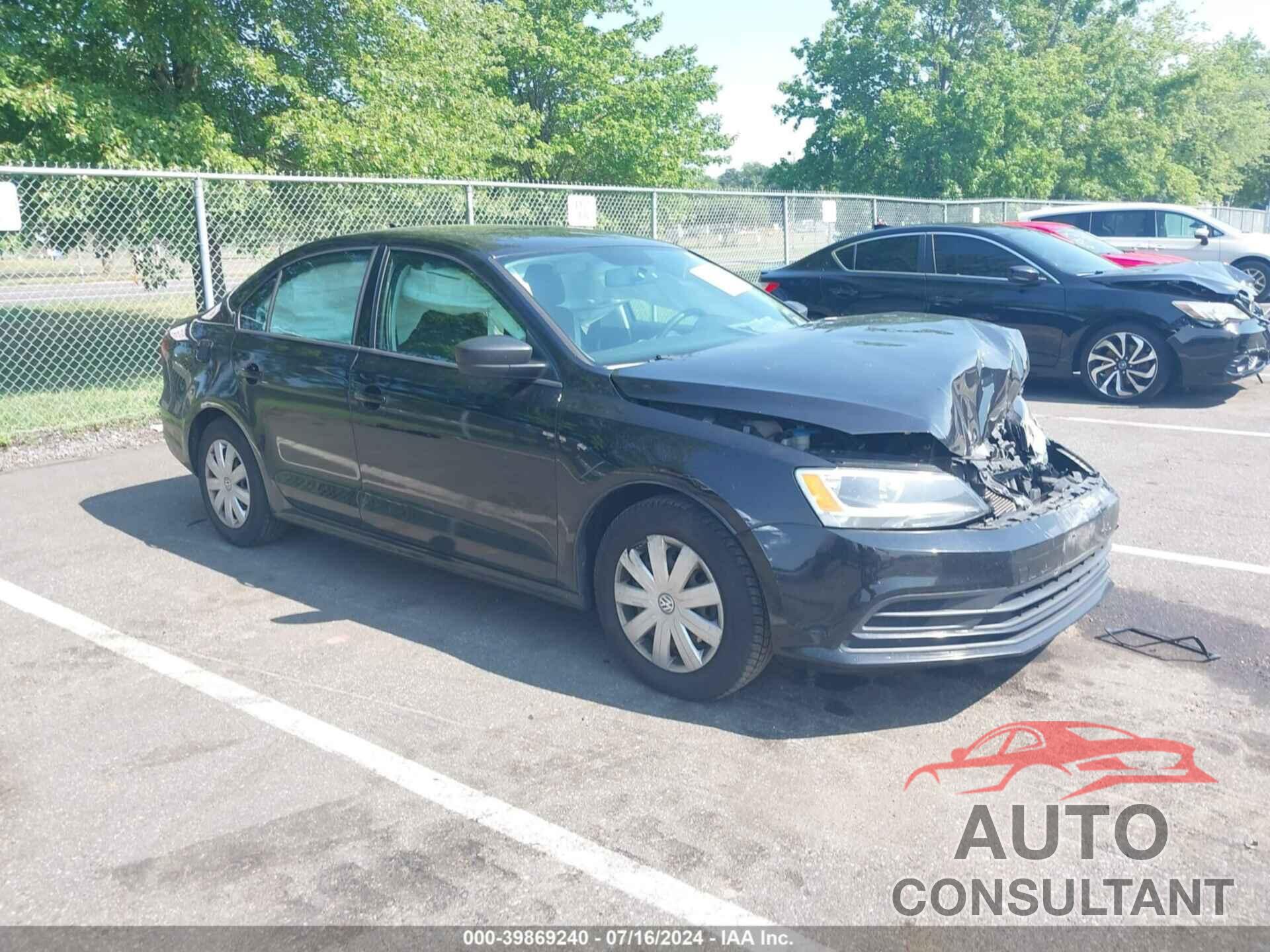 VOLKSWAGEN JETTA 2016 - 3VW267AJ3GM287023