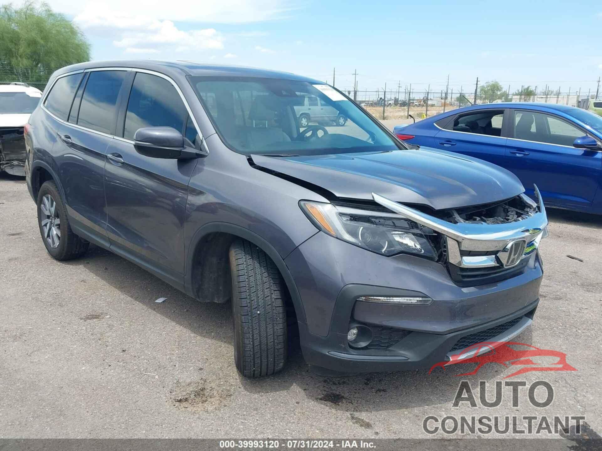 HONDA PILOT 2021 - 5FNYF5H57MB019036