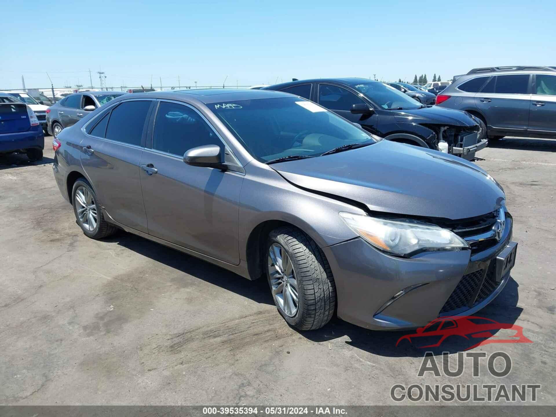 TOYOTA CAMRY 2017 - 4T1BF1FK8HU292387
