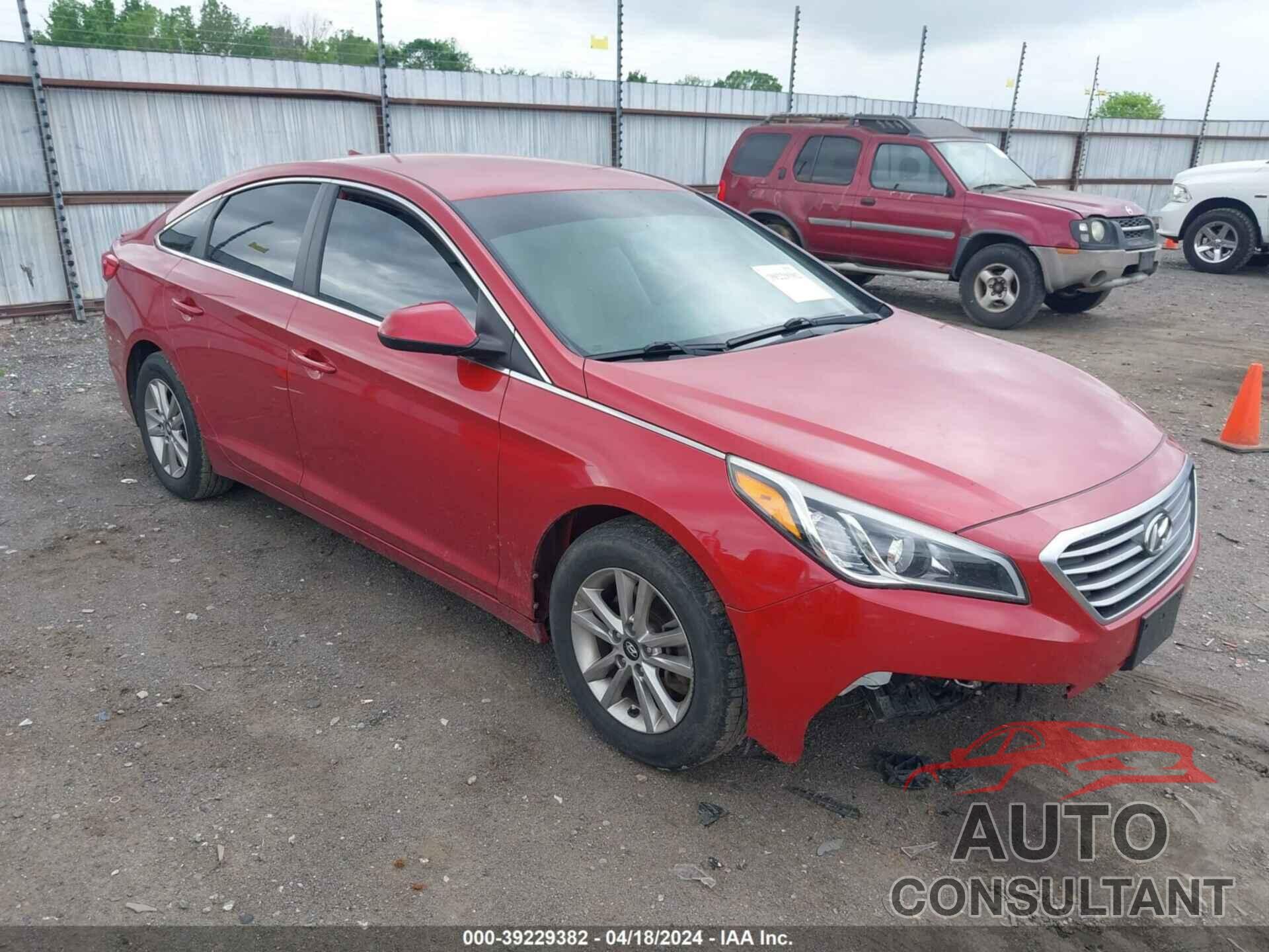 HYUNDAI SONATA 2017 - 5NPE24AF9HH453171