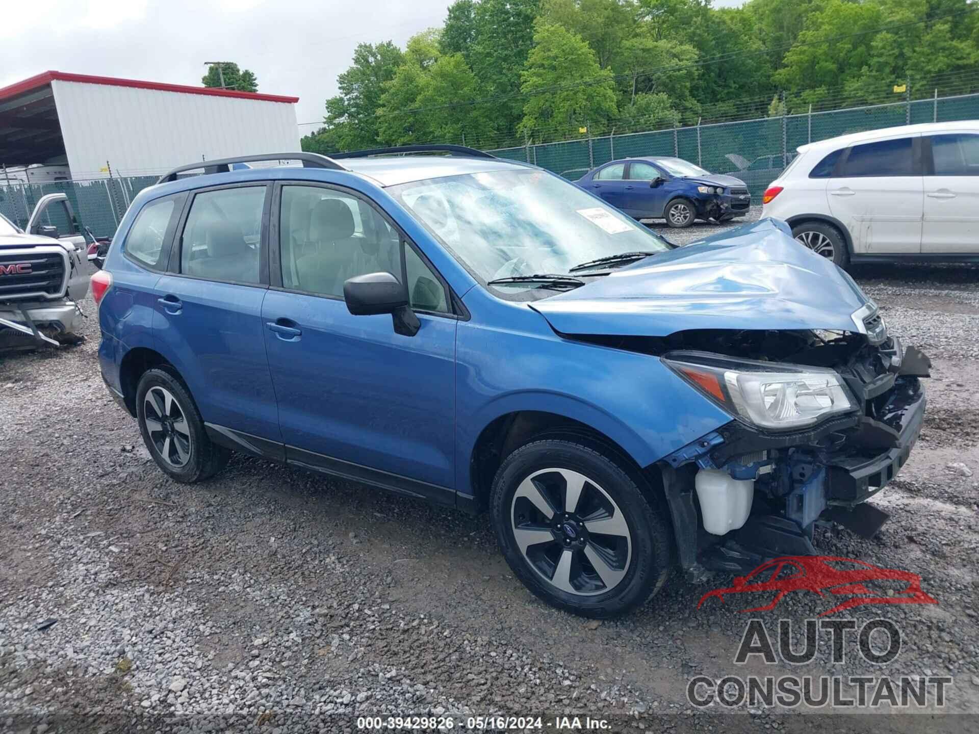 SUBARU FORESTER 2018 - JF2SJABC1JH496434