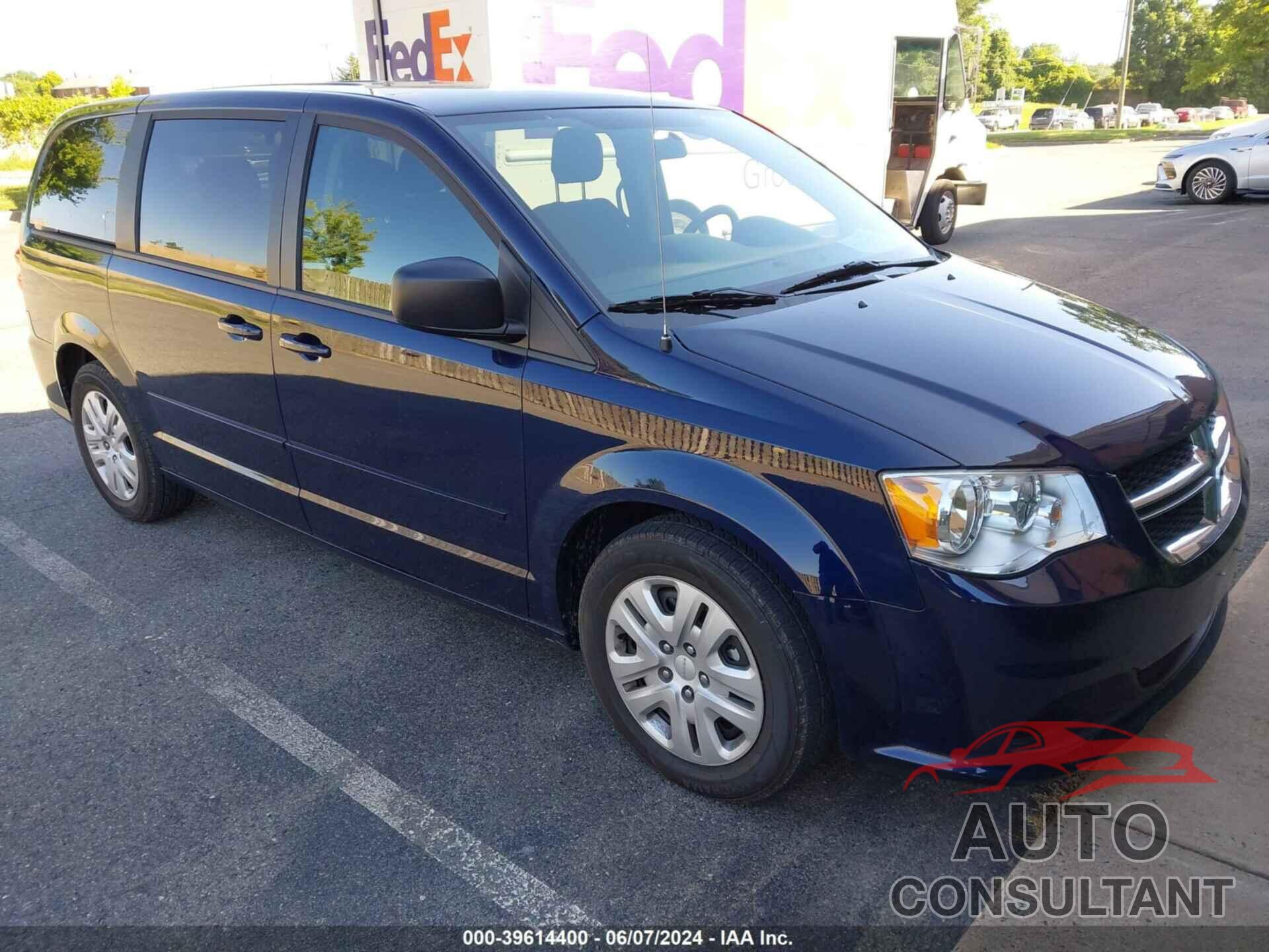 DODGE GRAND CARAVAN 2016 - 2C4RDGBG5GR122951